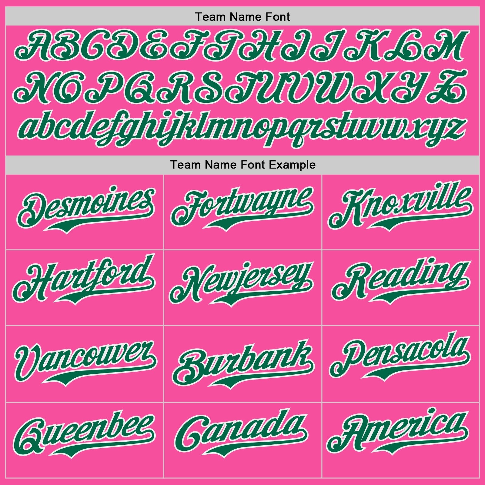 Custom Pink Kelly Green-White Japanese Wave Authentic Baseball Jersey view 5
