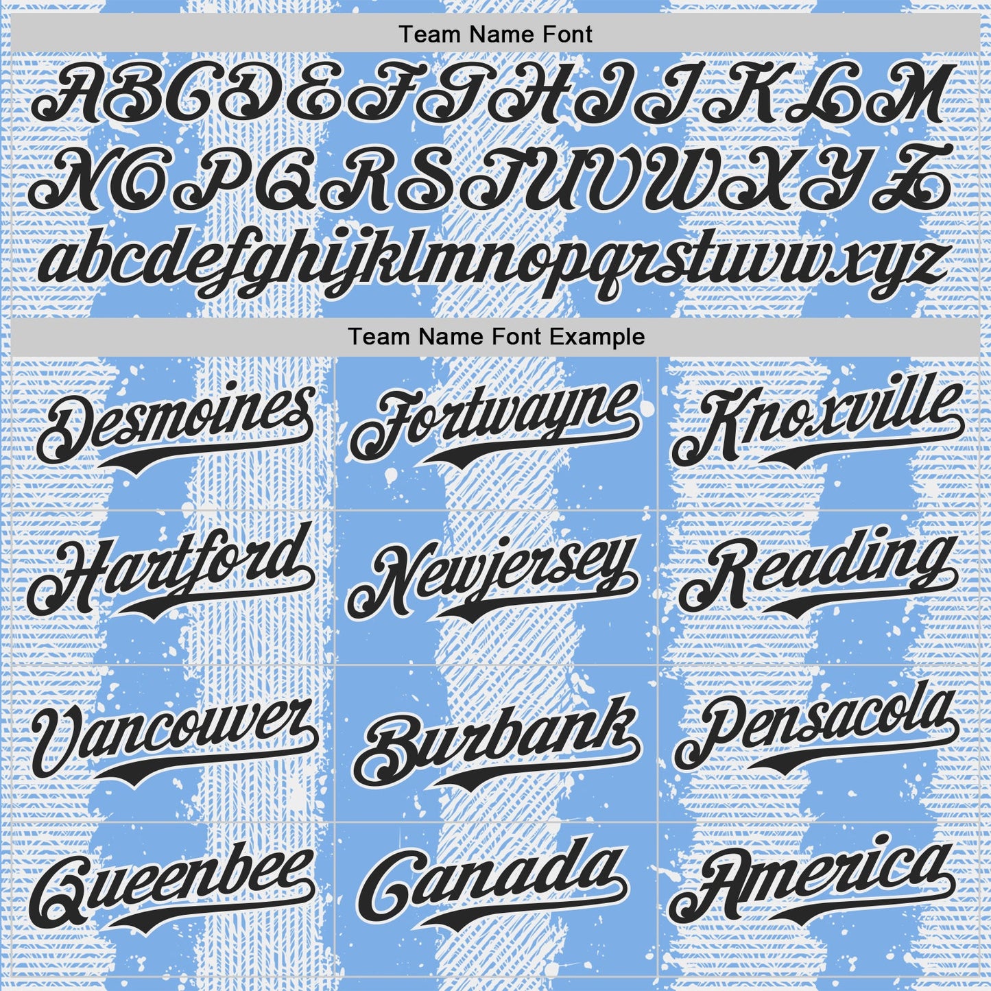 Custom Light Blue Black-White Stripe Argentina Style Authentic Baseball Jersey view 4