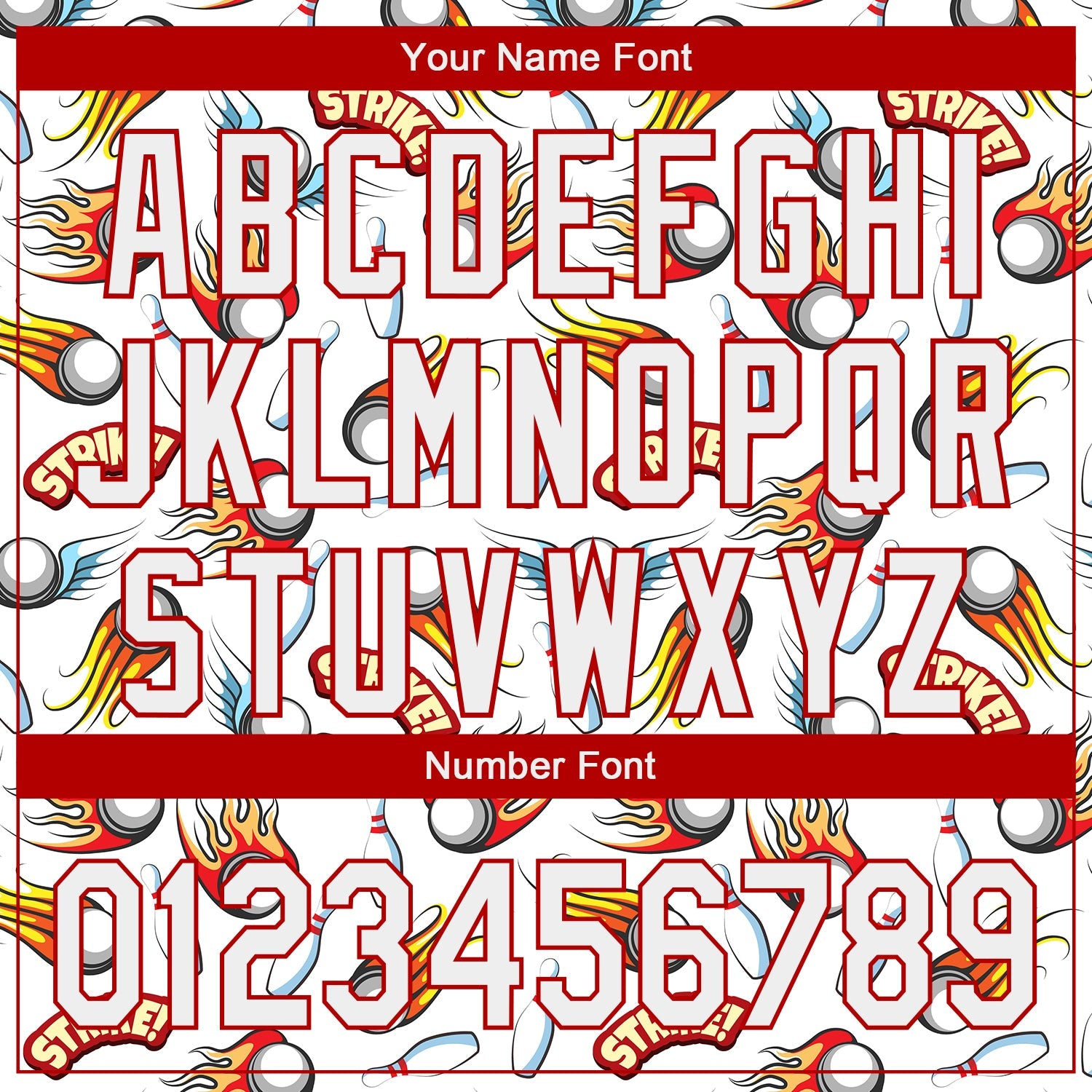 Custom White Red 3D Pattern Design Firely Bowling Authentic Baseball Jersey view 5