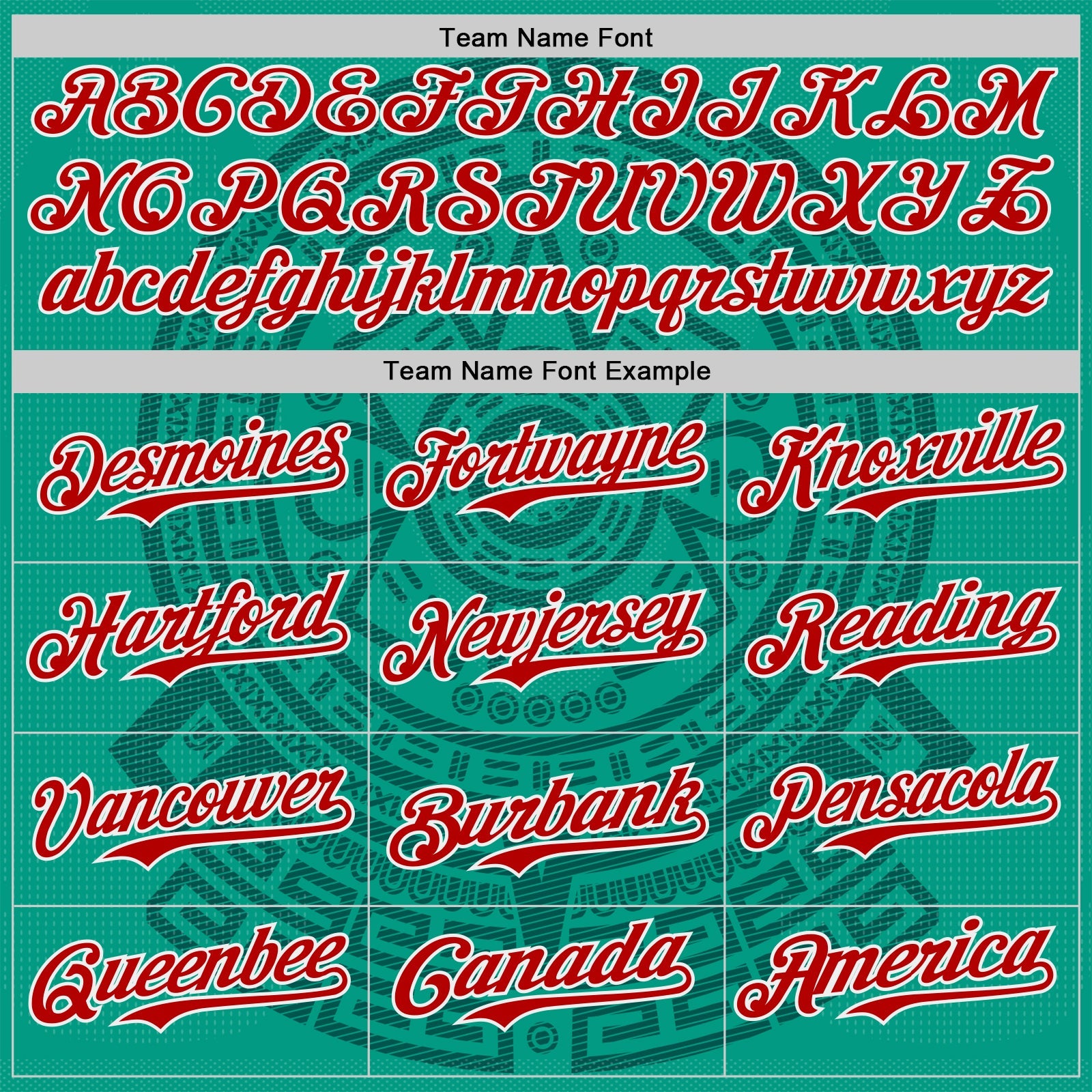 Custom Green Red-White Mexico Style Authentic Baseball Jersey view 4