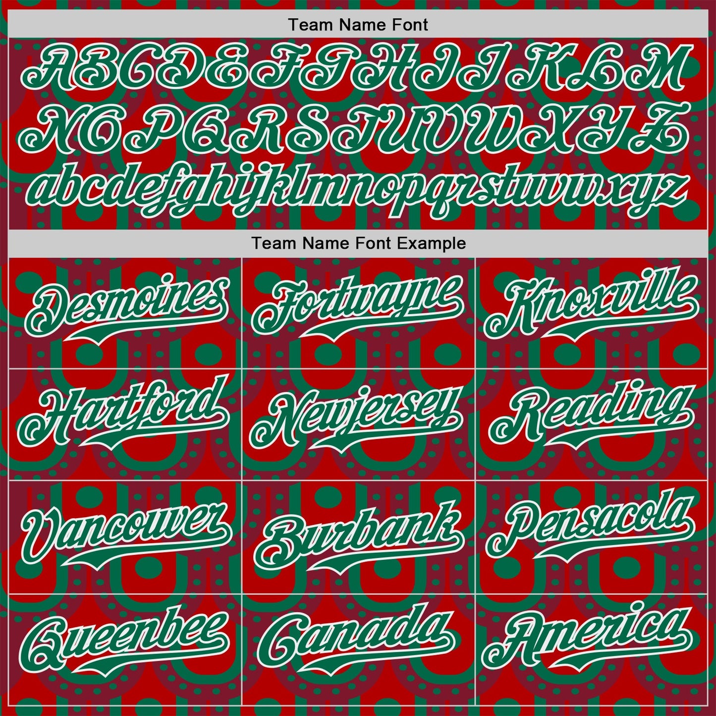 Custom Red White-Kelly Green Mexico Style Authentic Baseball Jersey view 4