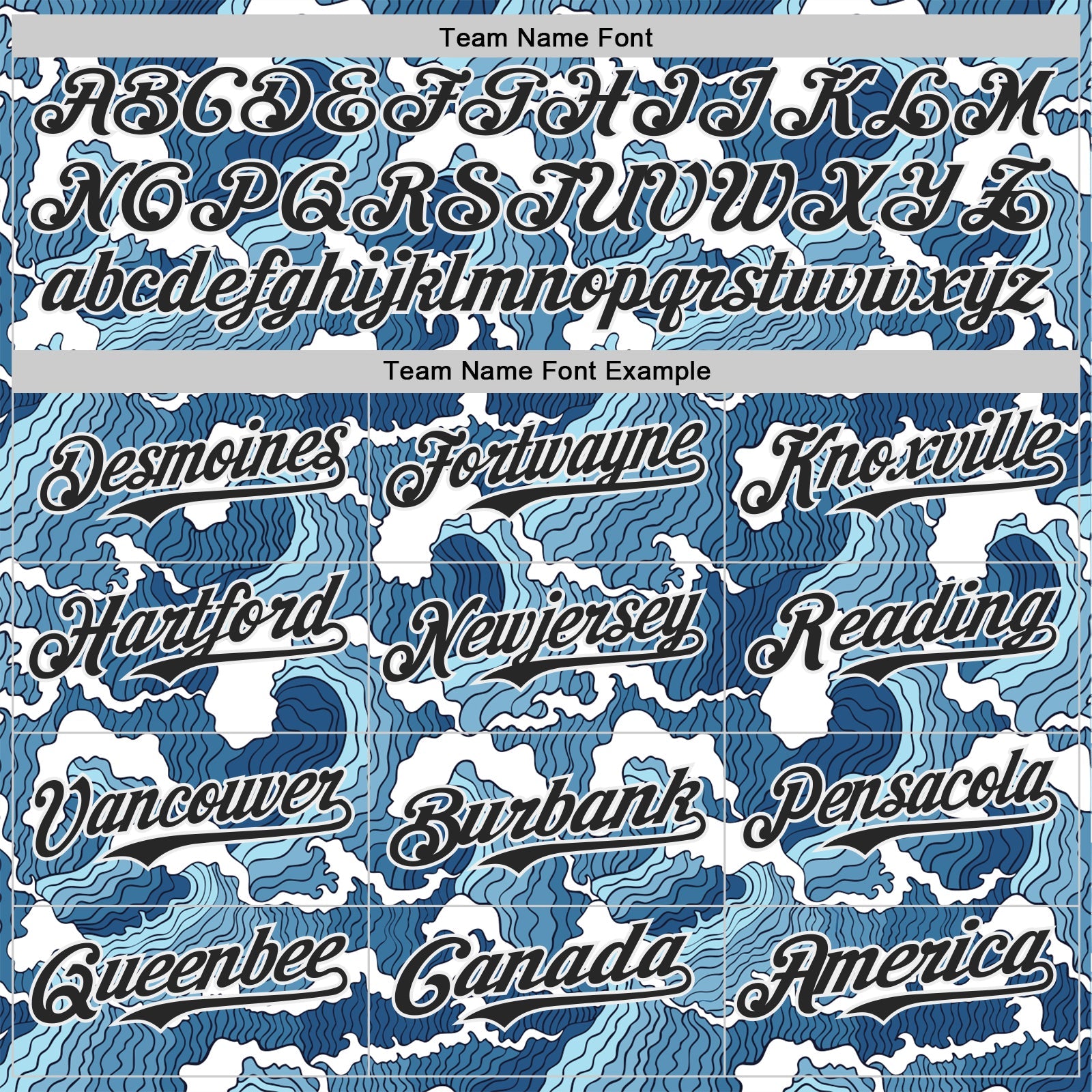 Custom Blue Black-White Japan Style Authentic Baseball Jersey view 4