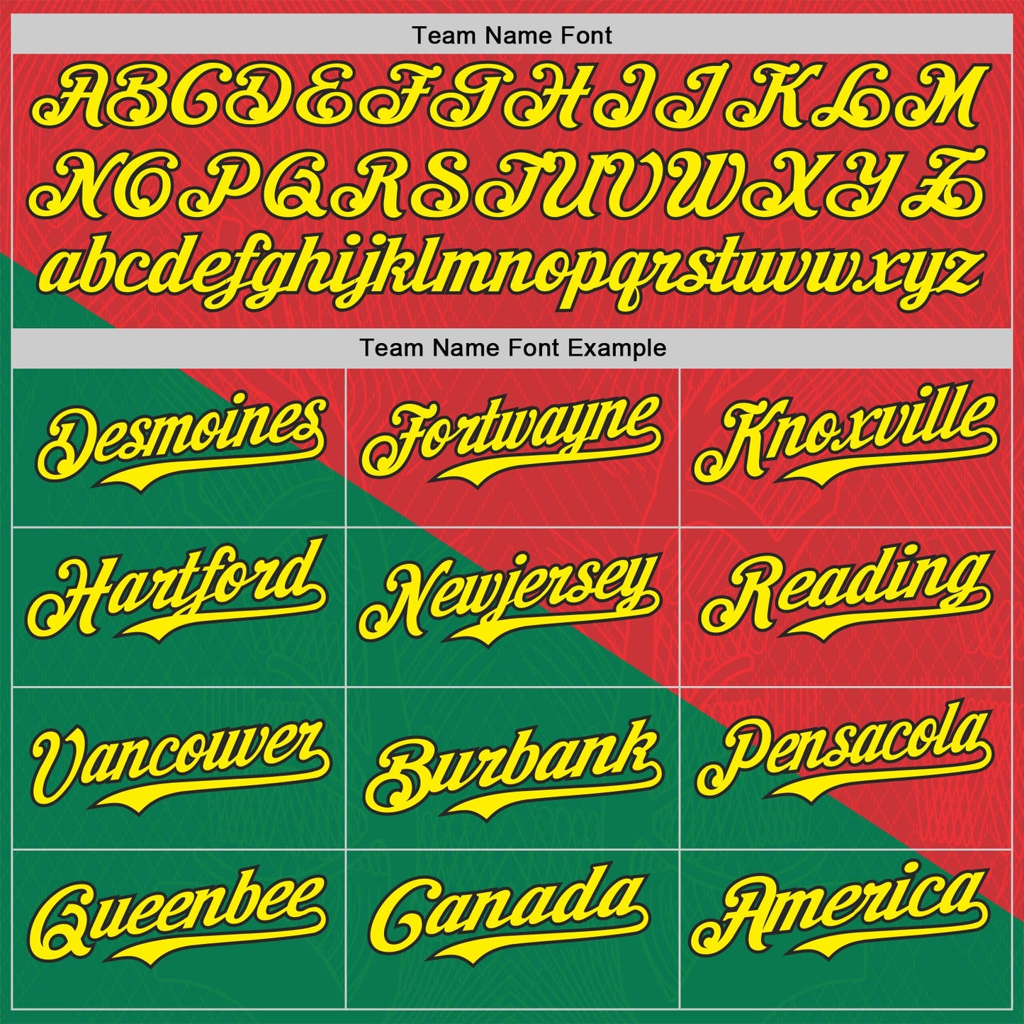 Custom Red Light Yellow Green-Black Portugal Style Authentic Baseball Jersey view 4