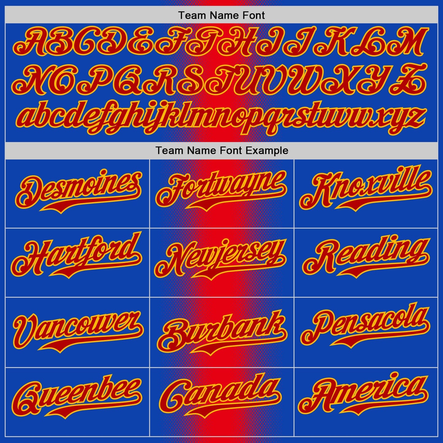 Custom Thunder Blue Red-Gold Geometric Patchwork Asymmetry Gradient Authentic Baseball Jersey view 4