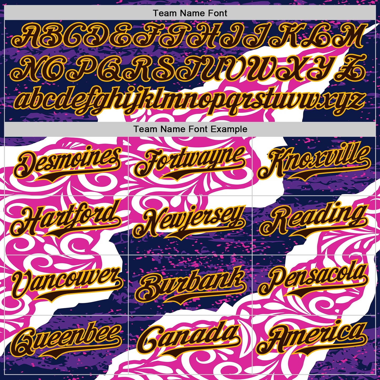 Custom Purple Brown Deep Pink-Gold Geometric Patchwork Asymmetry Torn Tropical Floral Authentic Baseball Jersey view 4