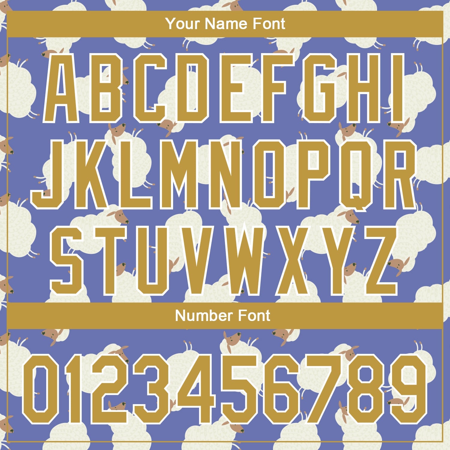 Custom Purple Old Gold-White 3D Pattern Design Goat Authentic Baseball Jersey view 5