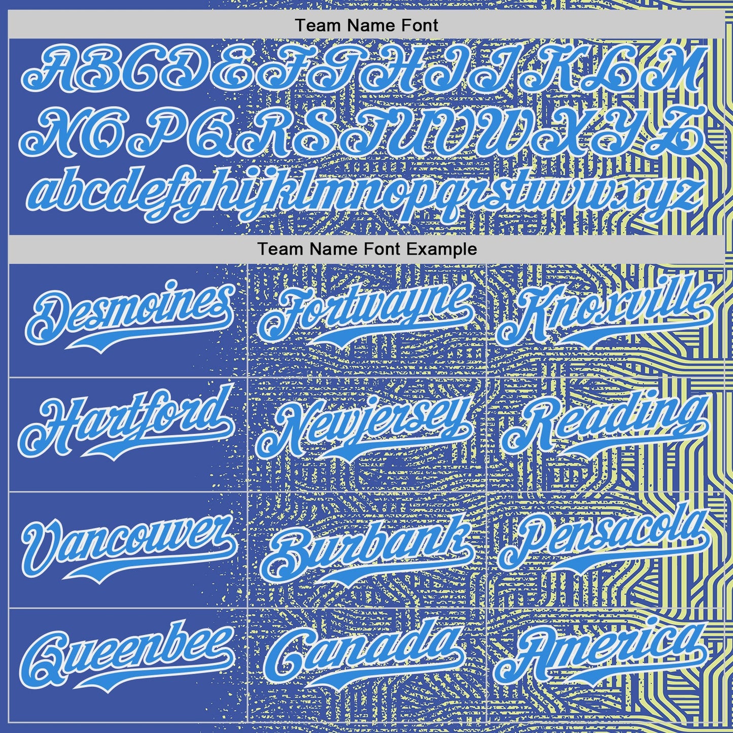Custom Blue Electric Blue Green-White Geometric Patchwork Asymmetry Authentic Baseball Jersey view 4
