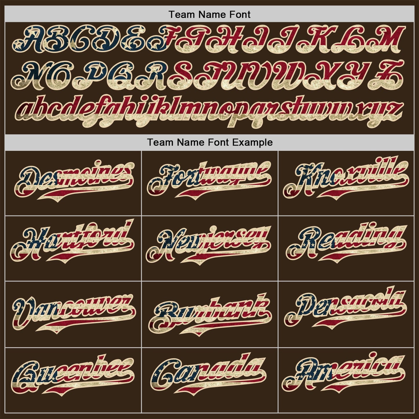 Custom Brown Vintage USA Flag-City Cream Old Pilot Skull Authentic Baseball Jersey view 4
