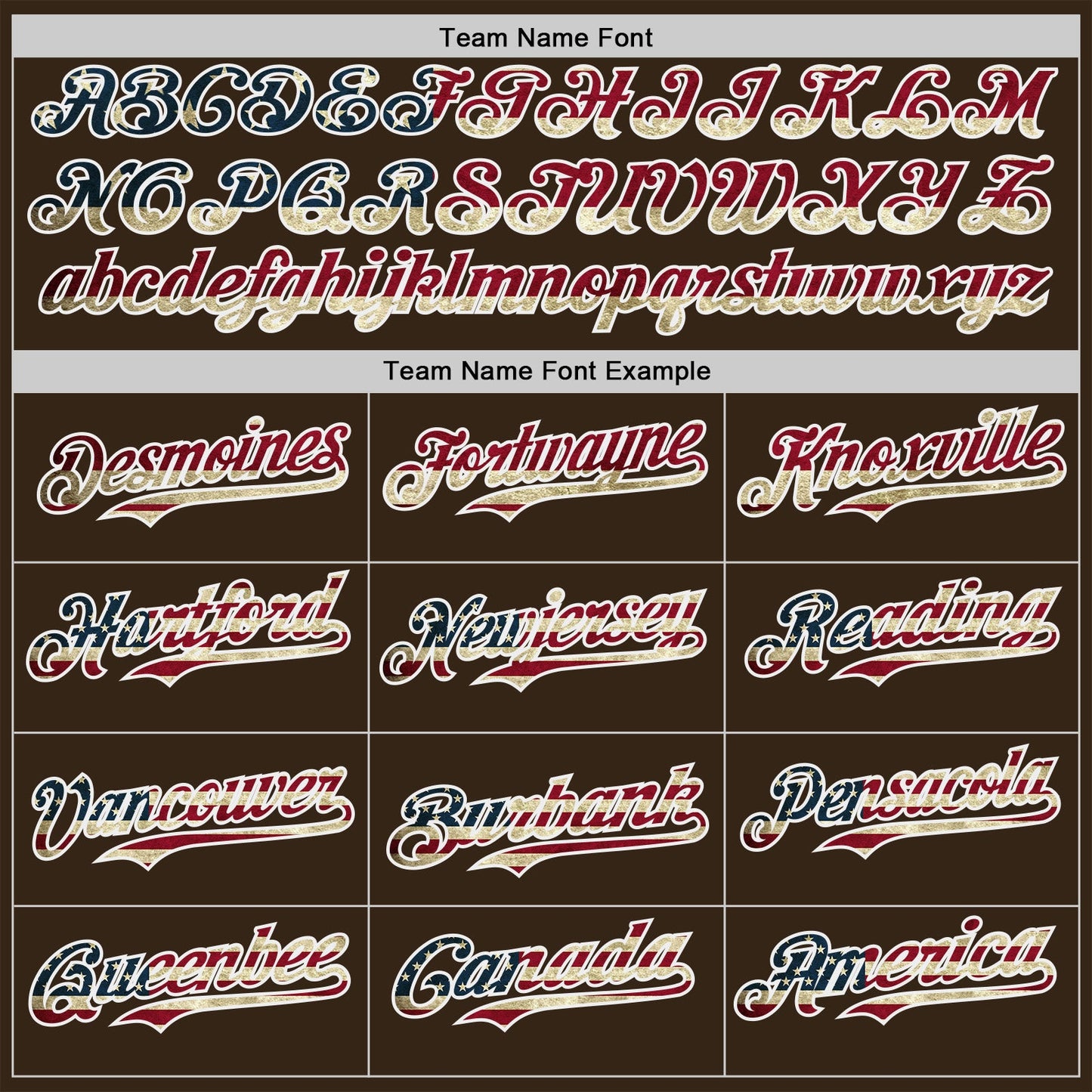 Custom Brown Vintage USA Flag-White Military Patriotic Authentic Baseball Jersey view 4