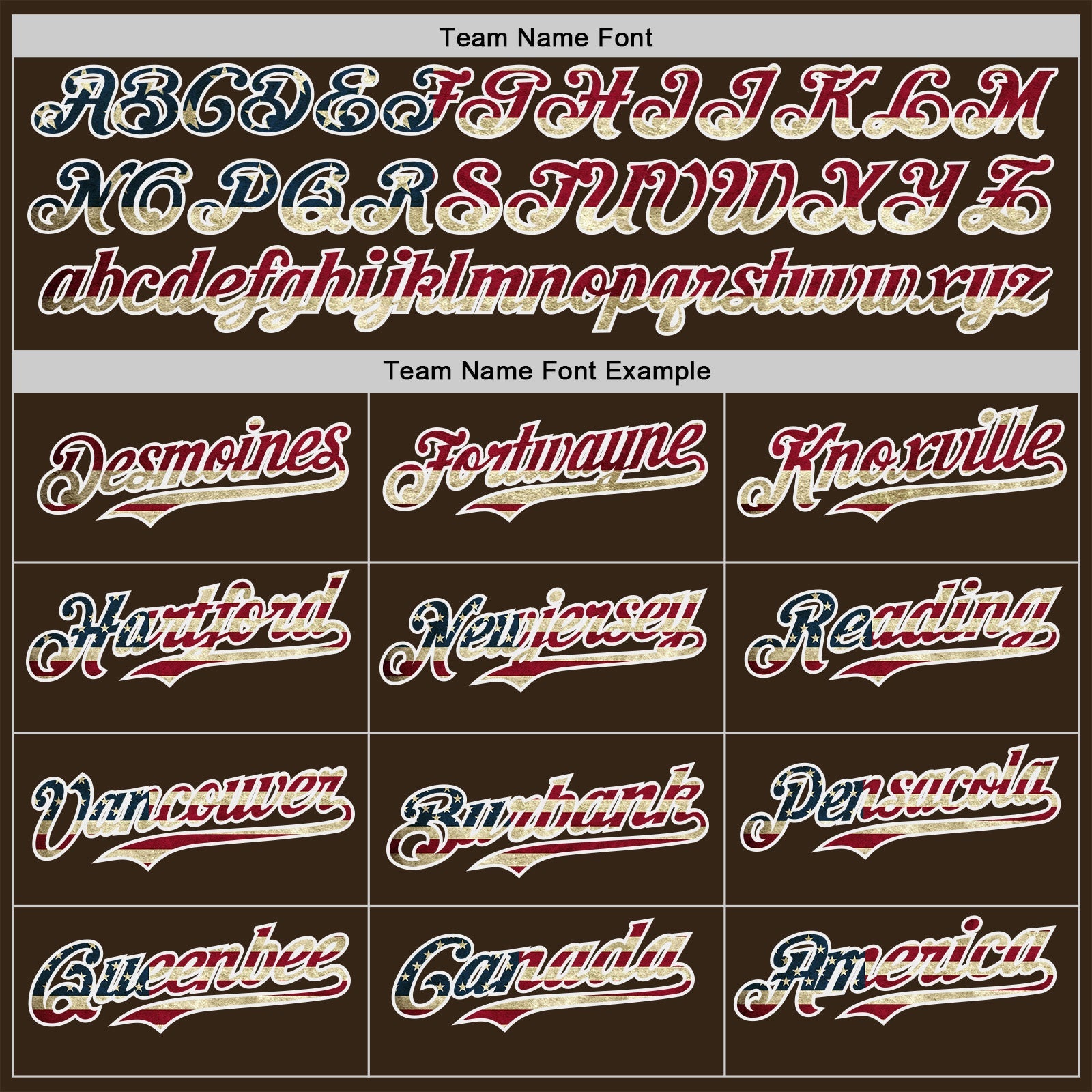Custom Brown Vintage USA Flag-White Military Patriotic Authentic Baseball Jersey view 4