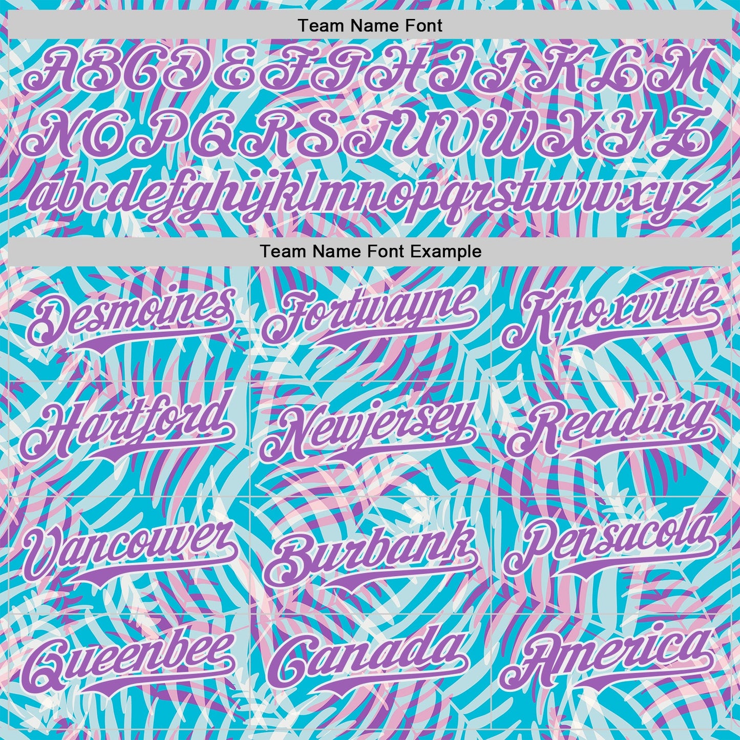 Custom Lakes Blue Medium Purple-White Psychedelic Trippy Tropical Leaves Authentic Baseball Jersey view 4