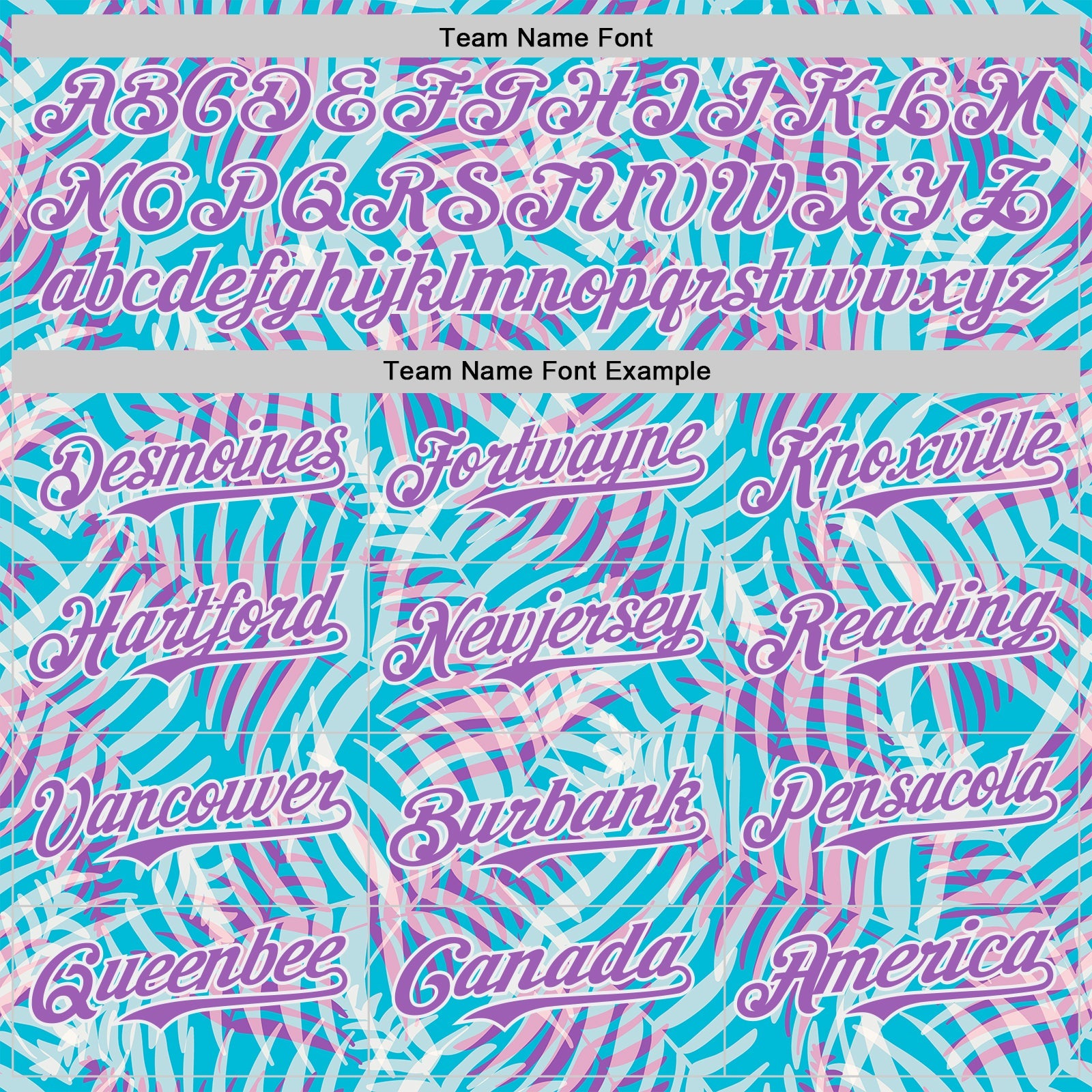 Custom Lakes Blue Medium Purple-White Psychedelic Trippy Tropical Leaves Authentic Baseball Jersey view 4
