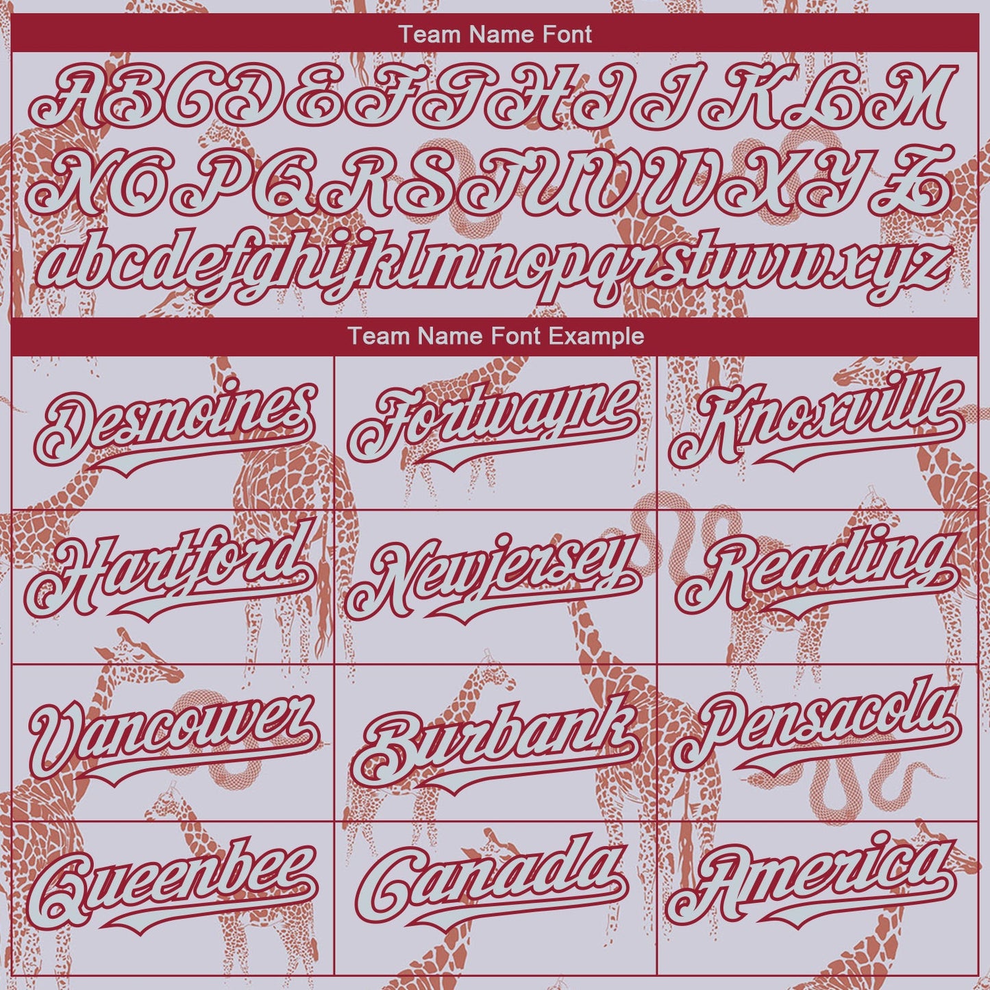 Custom Gray Silver-Cardinal 3D Pattern Design Giraffe And Snake Authentic Baseball Jersey view 4