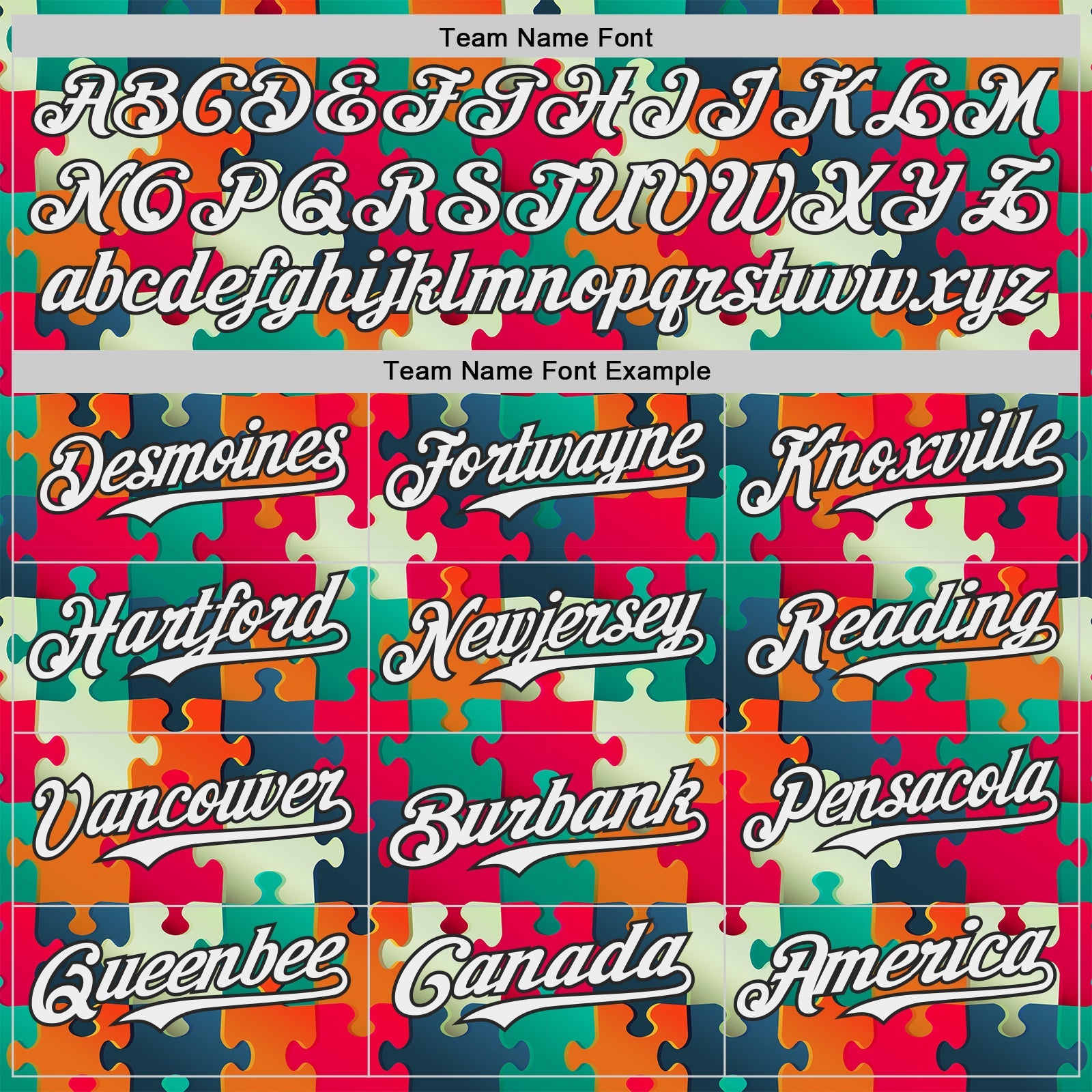 Custom Red White-Black Puzzle 3D Pattern Design Authentic Baseball Jersey view 4