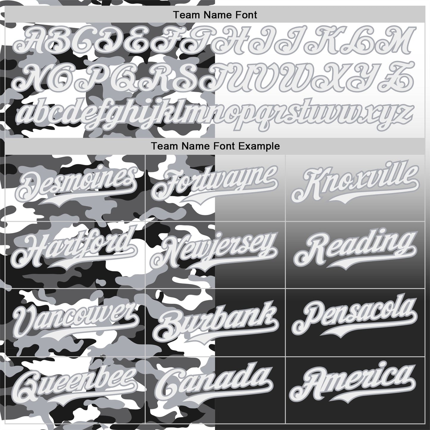 Custom White Black-Gray Half Camo Ombre Authentic Baseball Jersey view 4