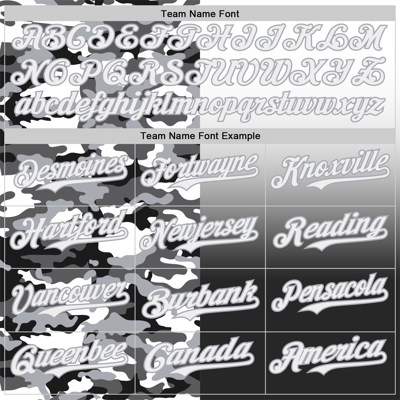 Custom White Black-Gray Half Camo Ombre Authentic Baseball Jersey view 4