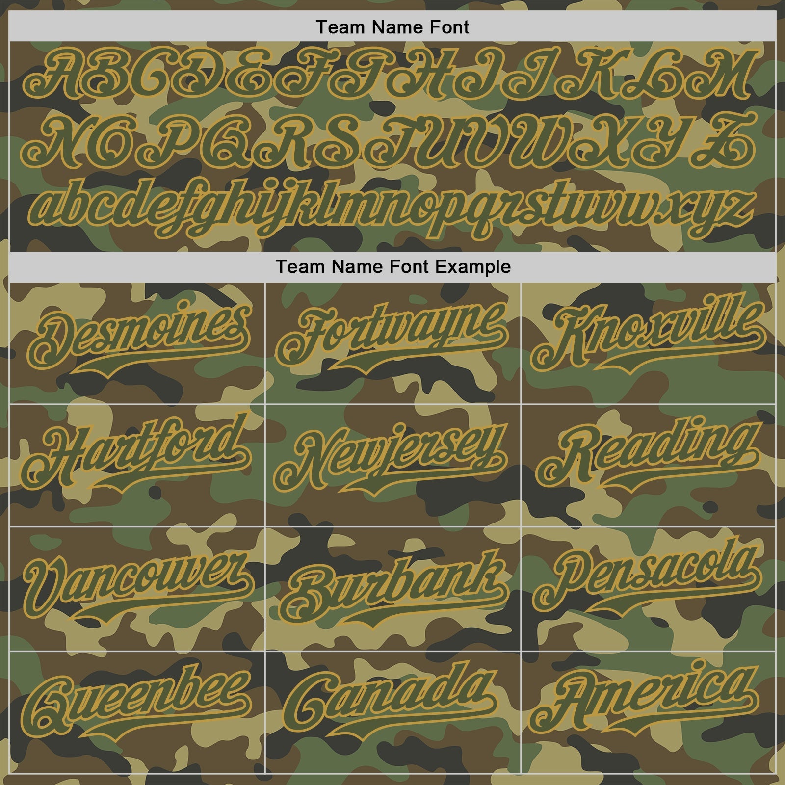 Custom Olive Black-Old Gold Half Camo Ombre Authentic Baseball Jersey view 4