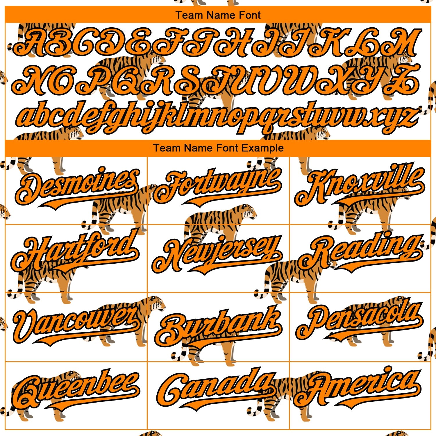 Custom White Bay Orange-Black 3D Pattern Design Tiger Authentic Baseball Jersey view 4