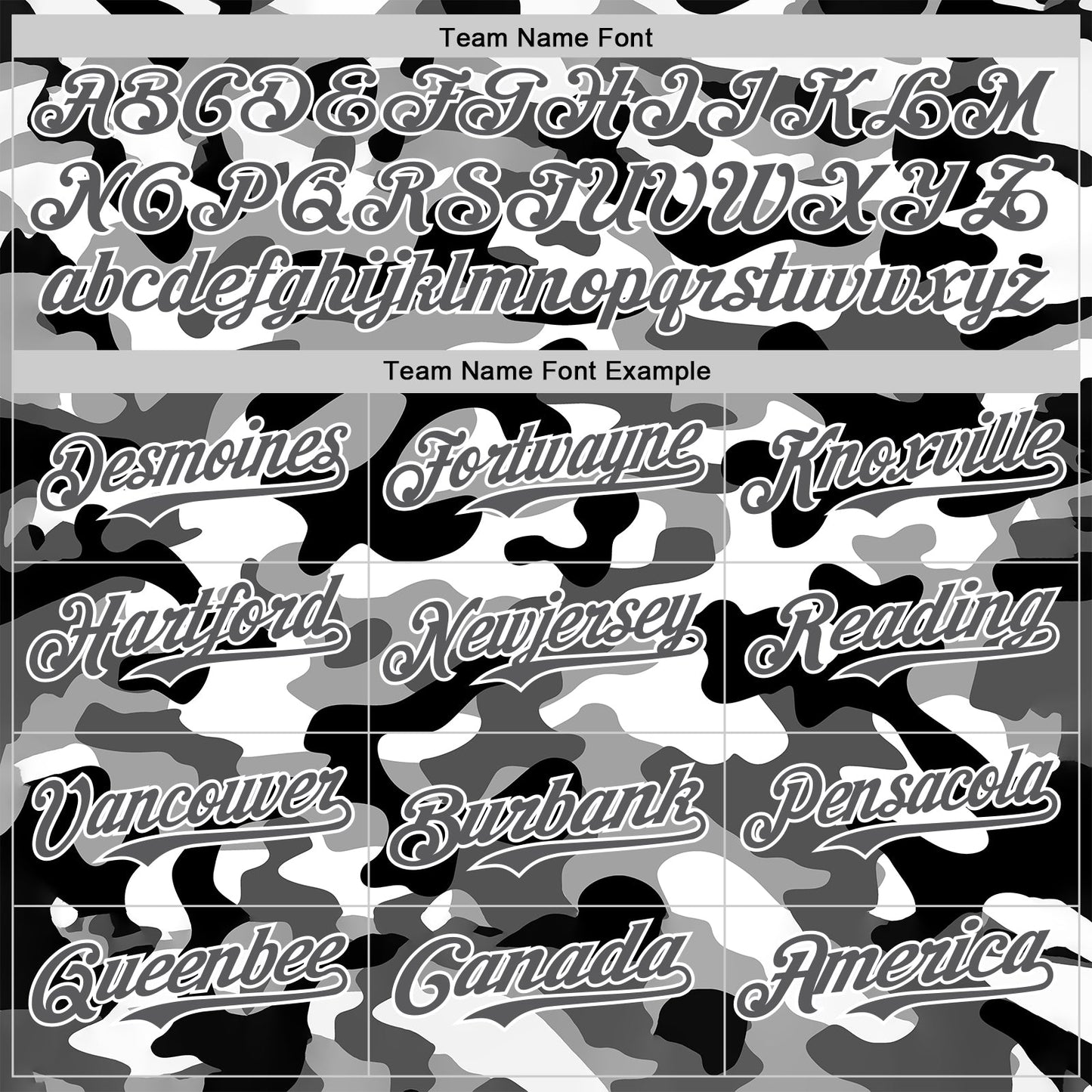 Custom White Steel Gray-Black Half Camo Ombre Authentic Baseball Jersey view 4