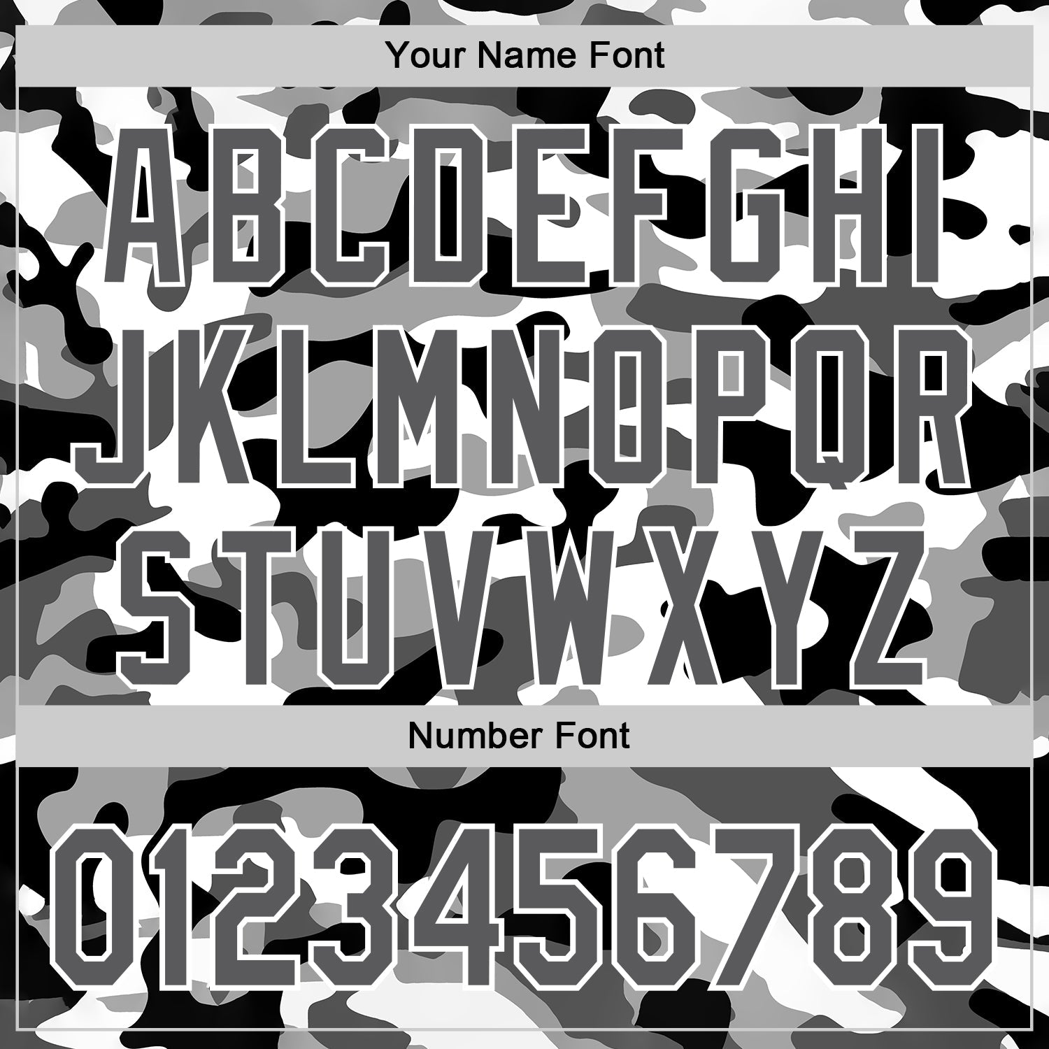 Custom White Steel Gray-Black Half Camo Ombre Authentic Baseball Jersey view 5