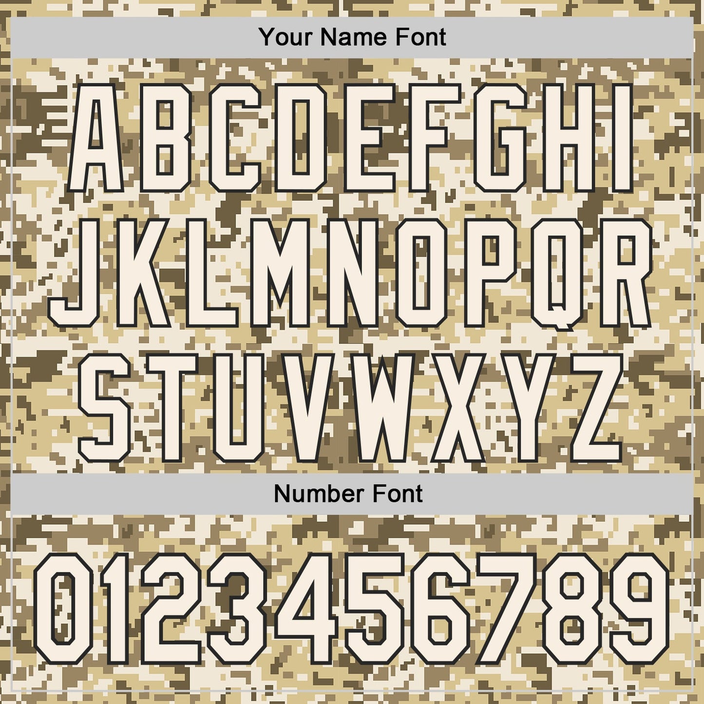 Custom Cream Olive-Black Half Camo Ombre Authentic Baseball Jersey view 5