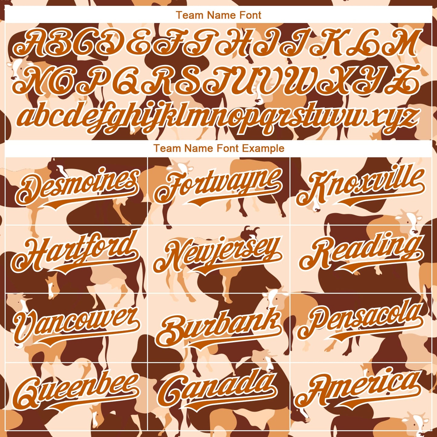 Custom Cream Texas Orange-White 3D Pattern Design Ox Authentic Baseball Jersey view 4