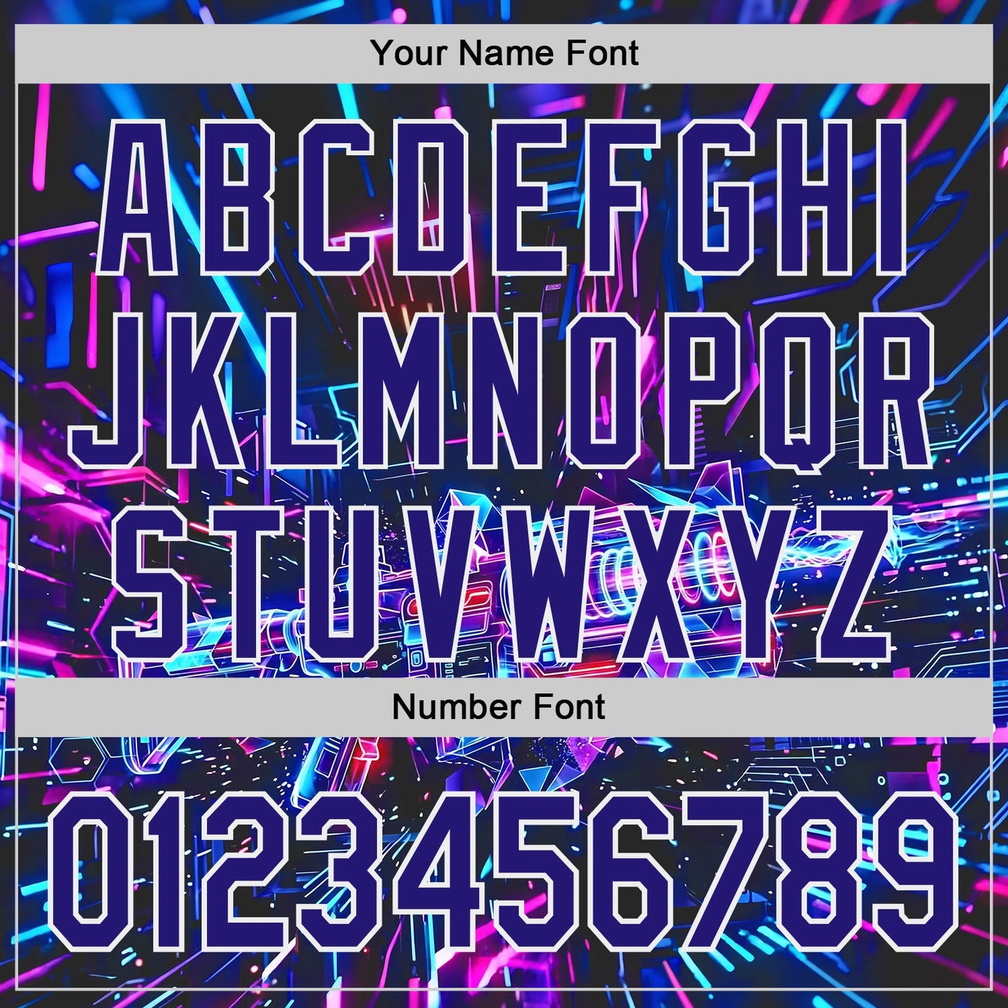 Custom Black Dark Purple-White Futurism Cyberpunk E-sports 3D Pattern Design Authentic Baseball Jersey view 5