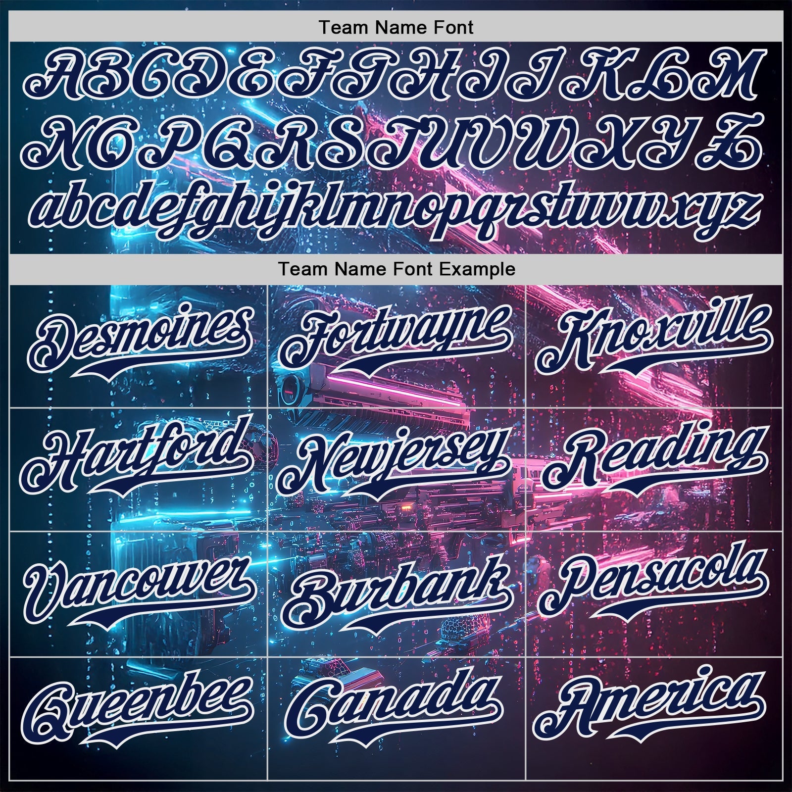 Custom Navy-White Futurism Cyberpunk E-sports 3D Pattern Design Authentic Baseball Jersey view 4
