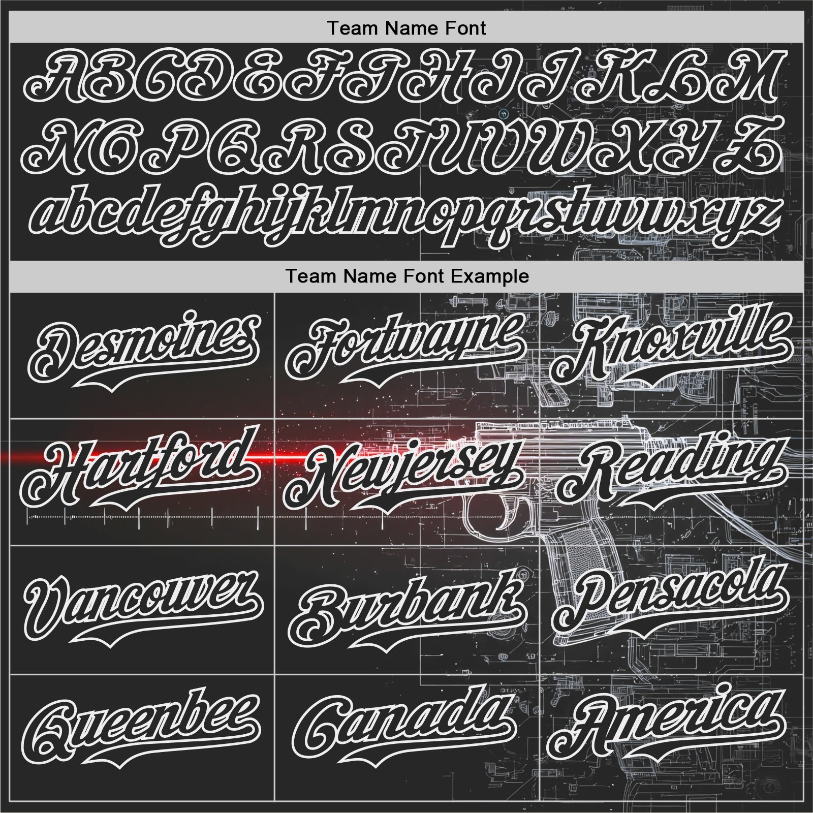 Custom Black-White Futurism Sci-Fi E-sports 3D Pattern Design Authentic Baseball Jersey view 4