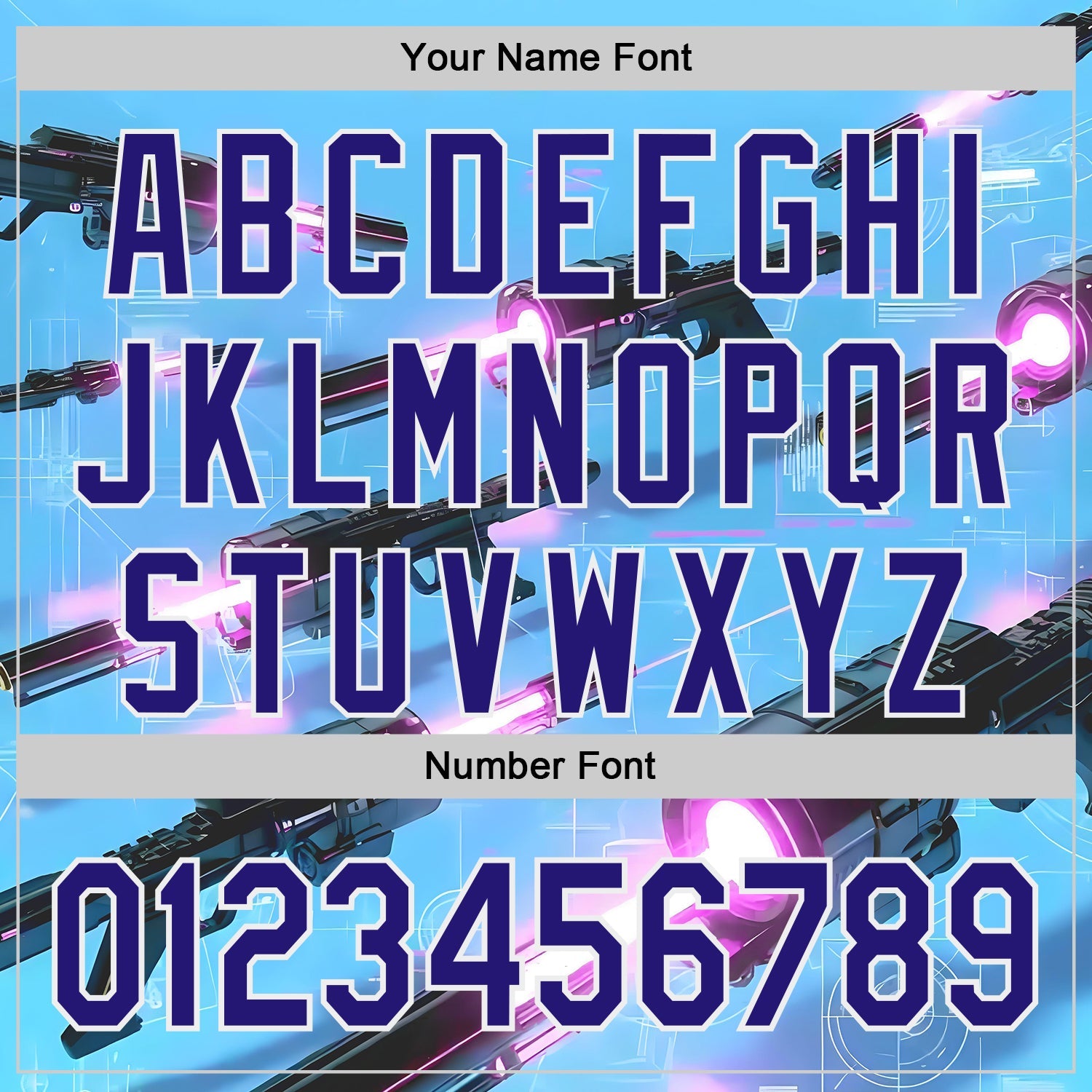 Custom Blue Dark Purple-White Futurism Sci-Fi E-sports 3D Pattern Design Authentic Baseball Jersey view 5