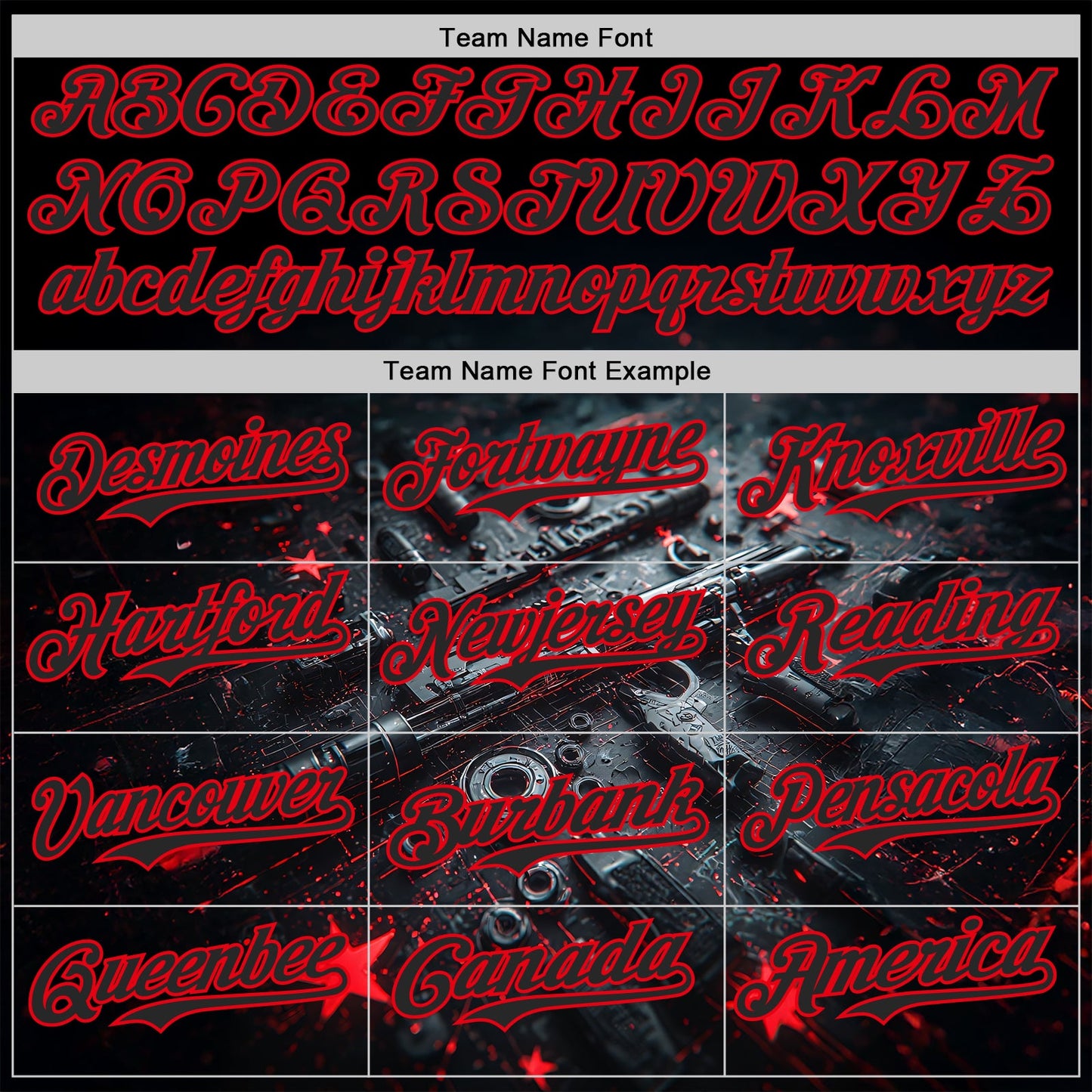 Custom Black-Fire Red Futurism Cyberpunk E-sports 3D Pattern Design Authentic Baseball Jersey view 4
