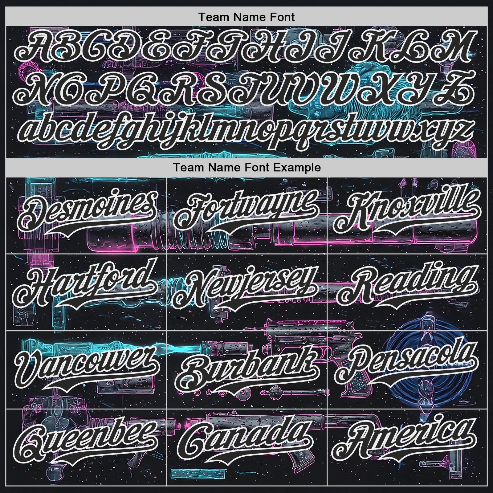 Custom Black-White Futurism Sci-Fi E-sports 3D Pattern Design Authentic Baseball Jersey view 4