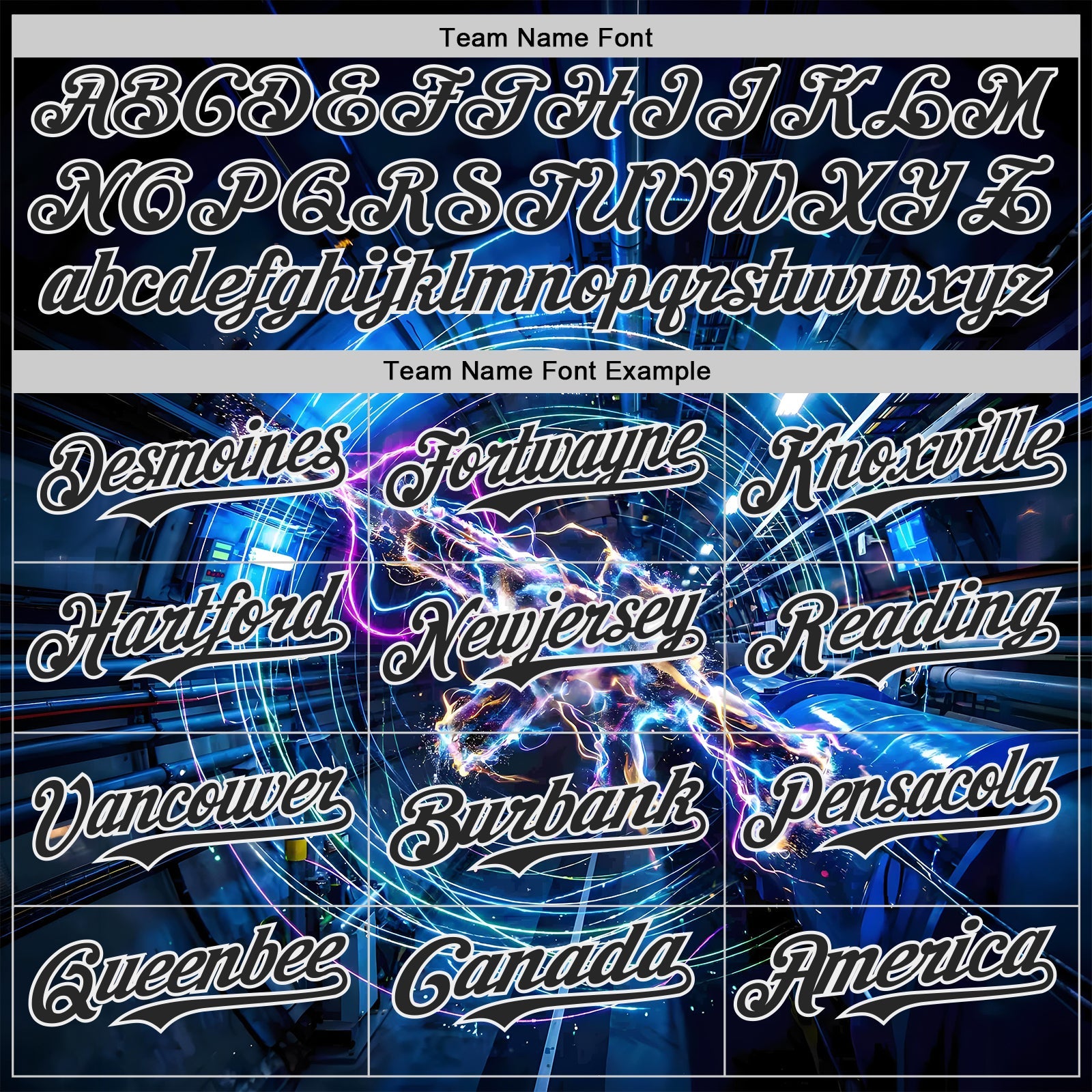 Custom Black-White Futurism Sci-Fi E-sports 3D Pattern Design Authentic Baseball Jersey view 4