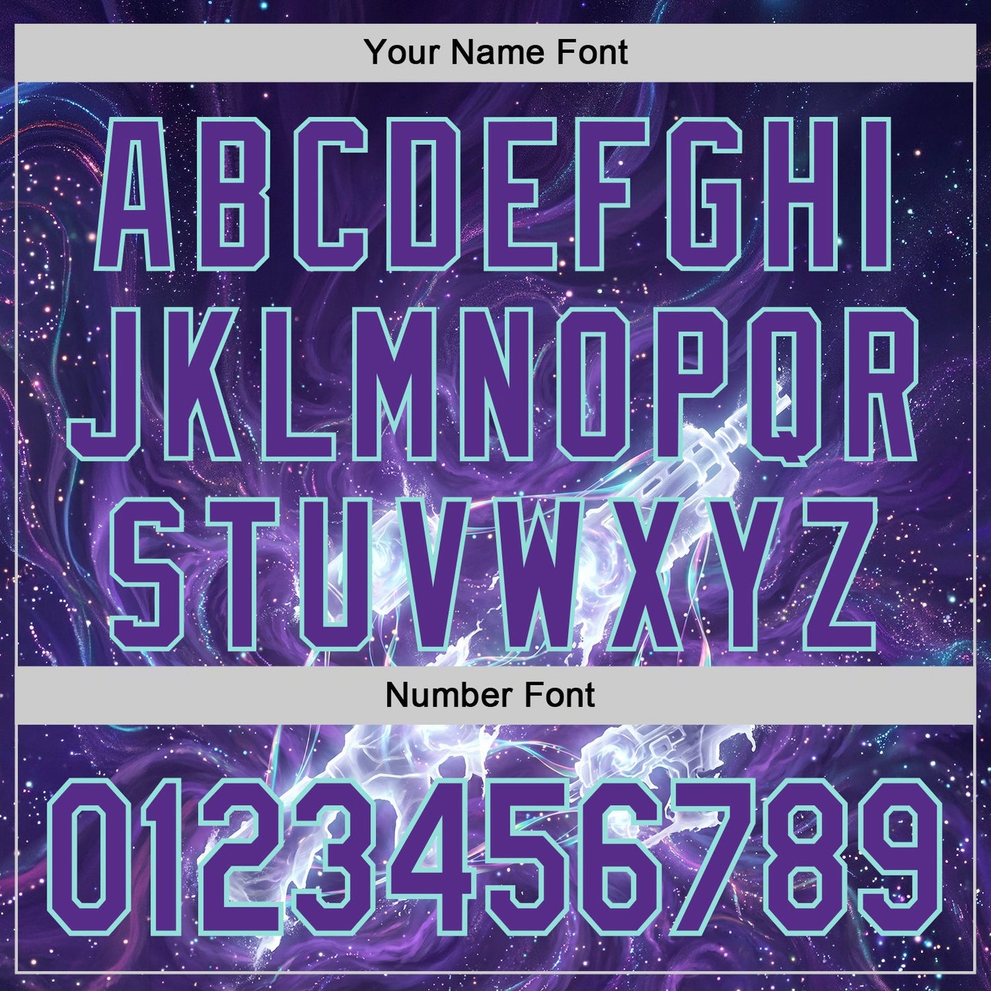 Custom Black Purple-Ice Blue Futurism Cyberpunk E-sports 3D Pattern Design Authentic Baseball Jersey view 5