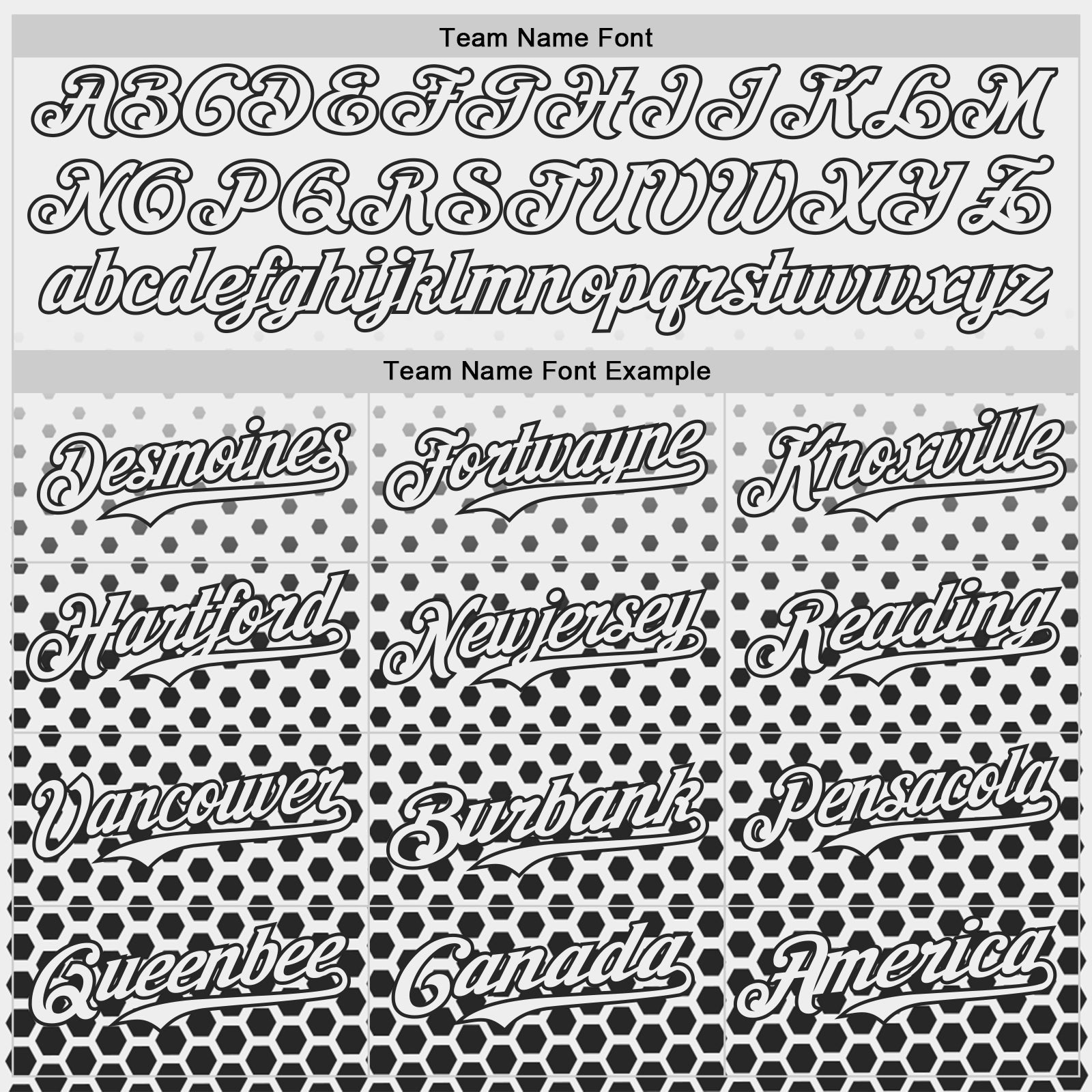 Custom White-Black Geometric Hexagonal Dot Gradient Authentic Baseball Jersey view 4