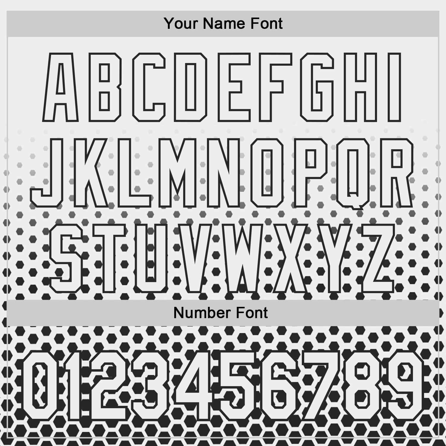Custom White-Black Geometric Hexagonal Dot Gradient Authentic Baseball Jersey view 5
