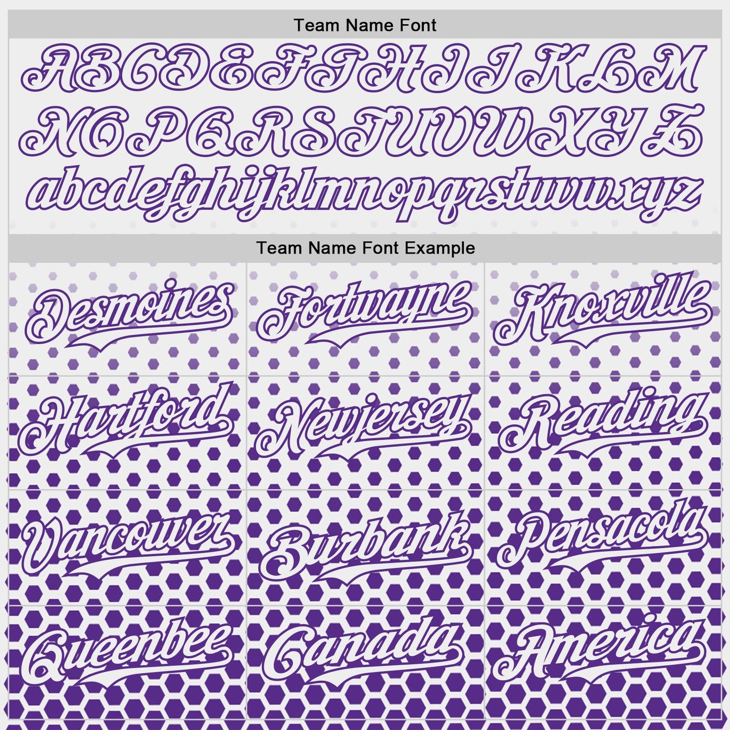 Custom White-Purple Geometric Hexagonal Dot Gradient Authentic Baseball Jersey view 4