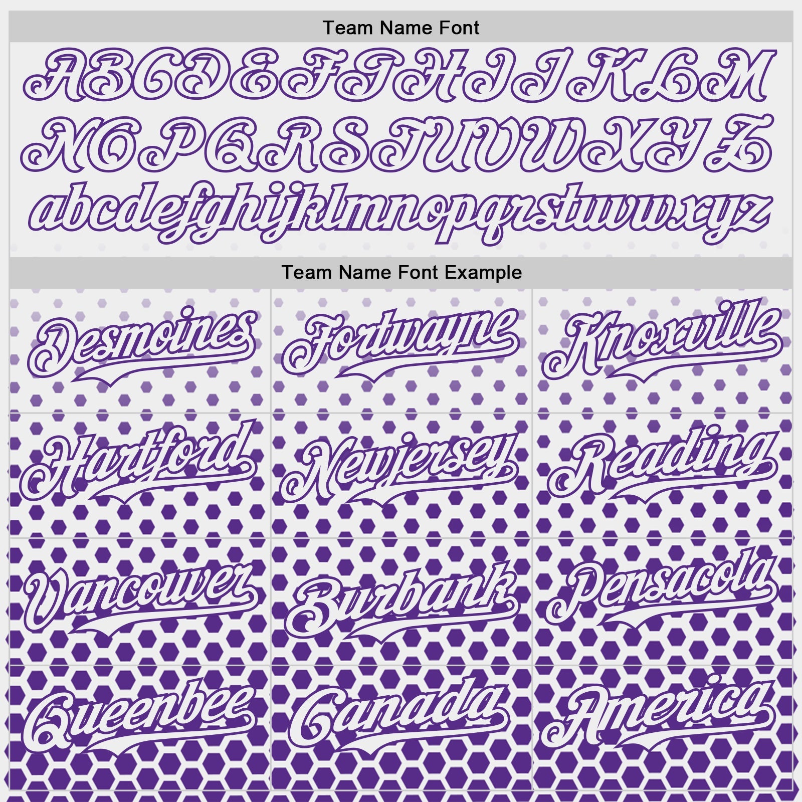 Custom White-Purple Geometric Hexagonal Dot Gradient Authentic Baseball Jersey view 4