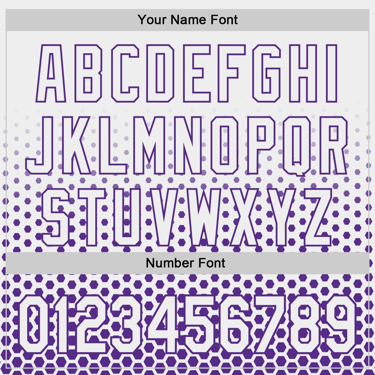 Custom White-Purple Geometric Hexagonal Dot Gradient Authentic Baseball Jersey view 5