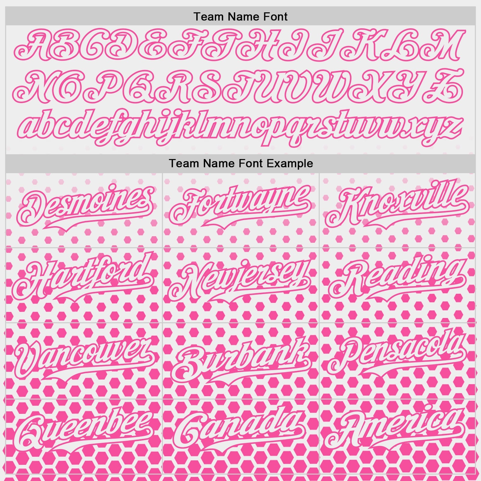 Custom White-Pink Geometric Hexagonal Dot Gradient Authentic Baseball Jersey view 4