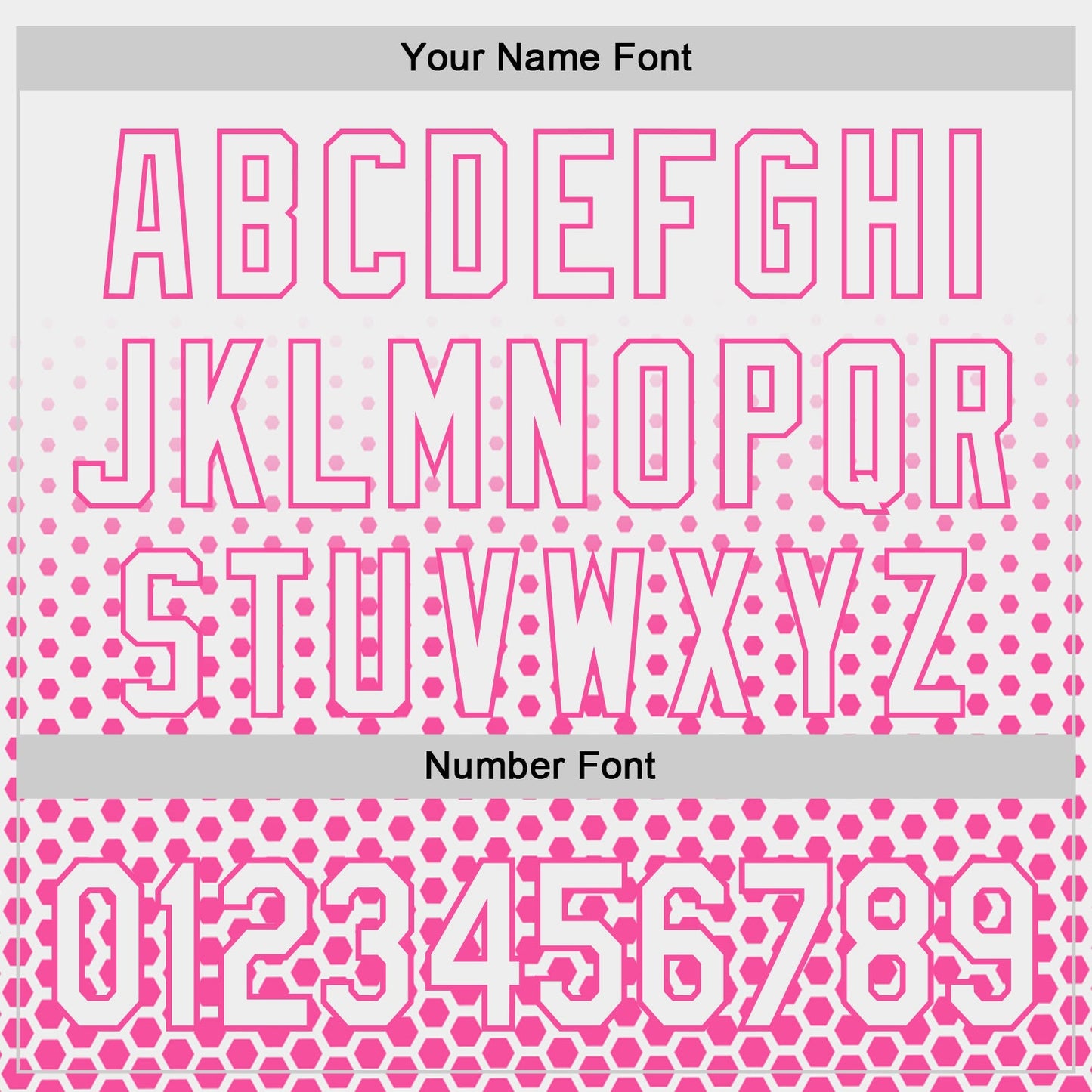 Custom White-Pink Geometric Hexagonal Dot Gradient Authentic Baseball Jersey view 5