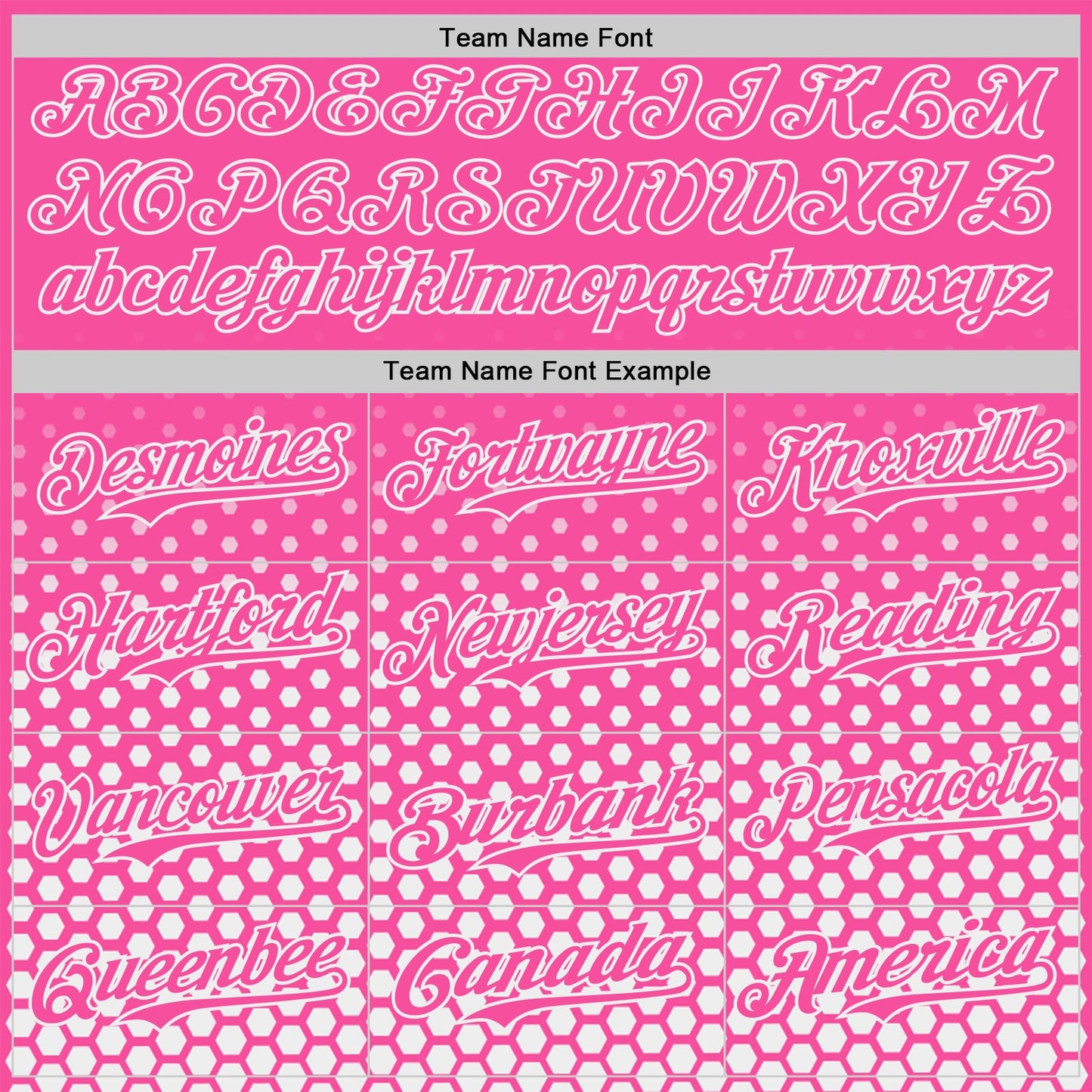 Custom Pink-White Geometric Hexagonal Dot Gradient Authentic Baseball Jersey view 4