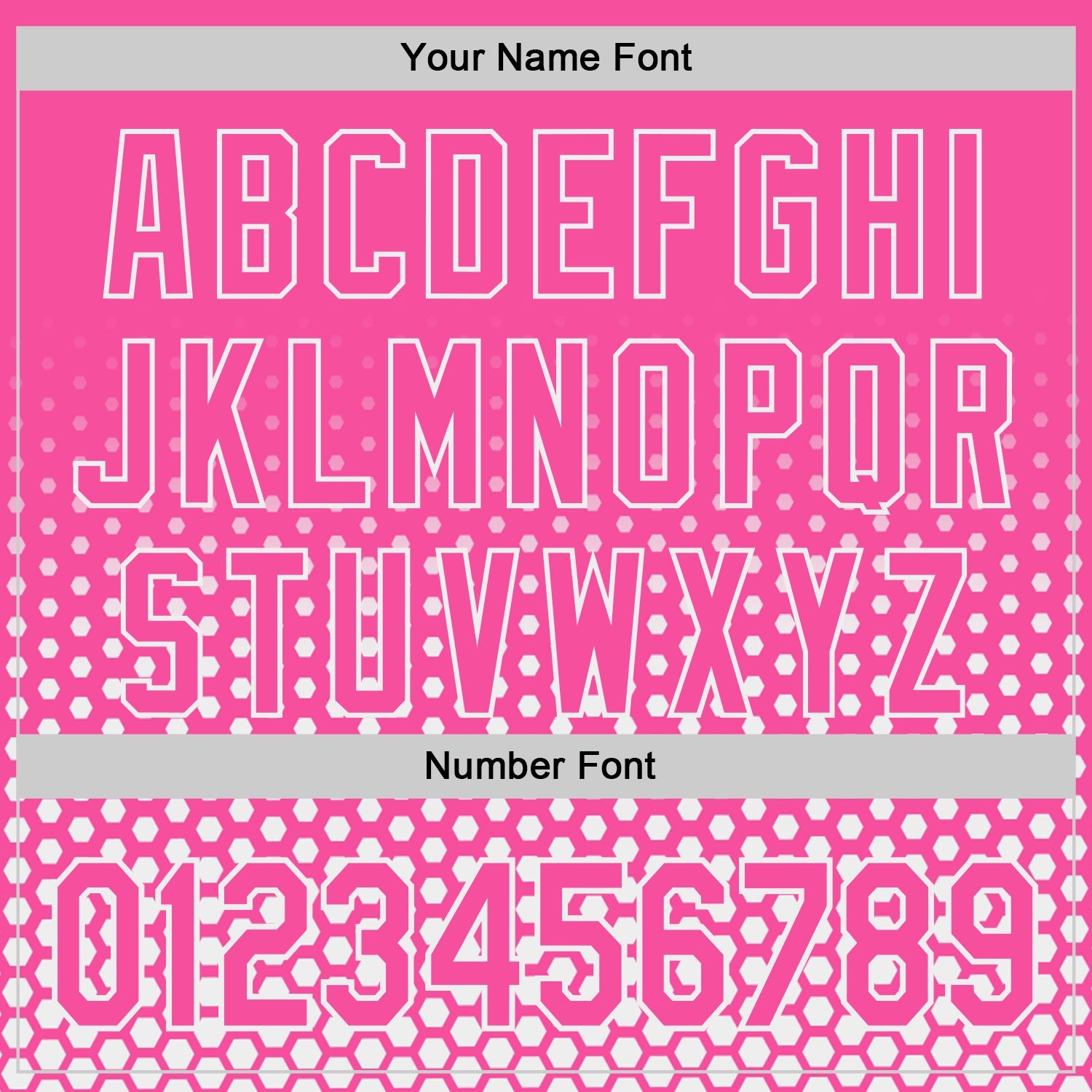 Custom Pink-White Geometric Hexagonal Dot Gradient Authentic Baseball Jersey view 5