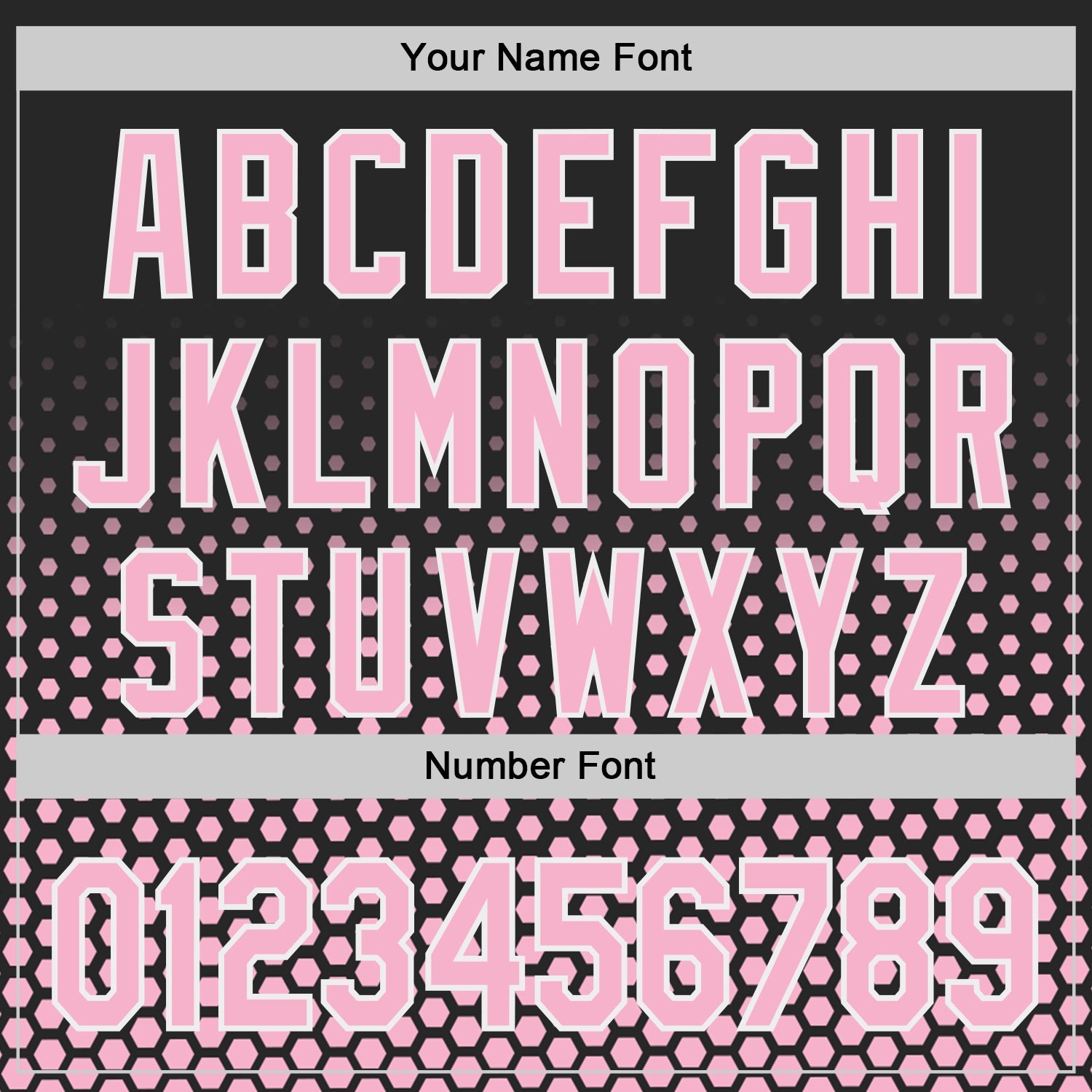 Custom Black Light Pink-White Geometric Hexagonal Dot Gradient Authentic Baseball Jersey view 5