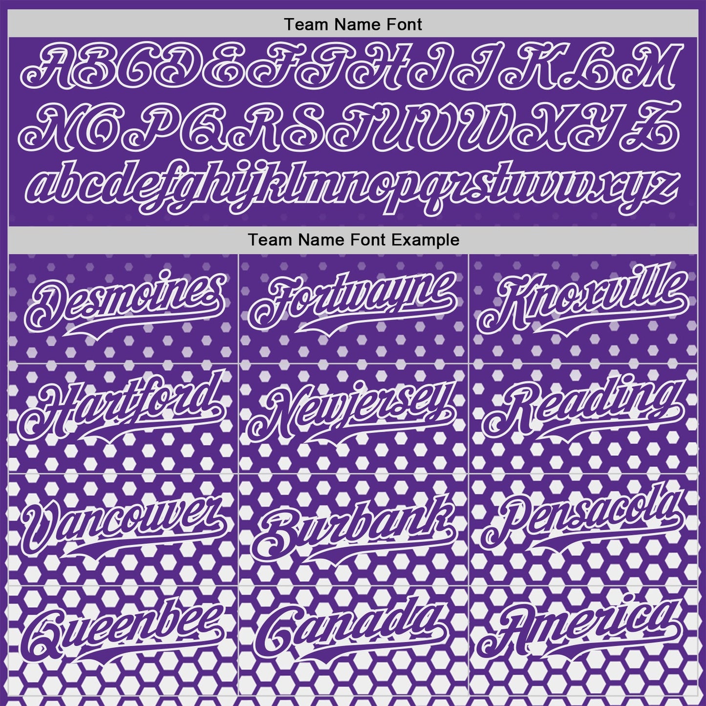 Custom Purple-White Geometric Hexagonal Dot Gradient Authentic Baseball Jersey view 4