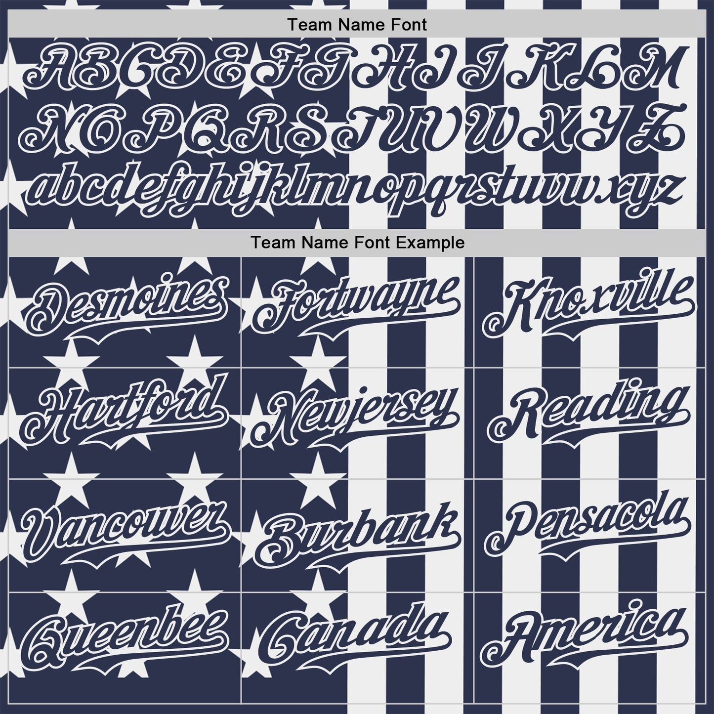 Custom Navy-White USA Flag Patriotic Split Stars and Stripes Authentic Baseball Jersey view 4