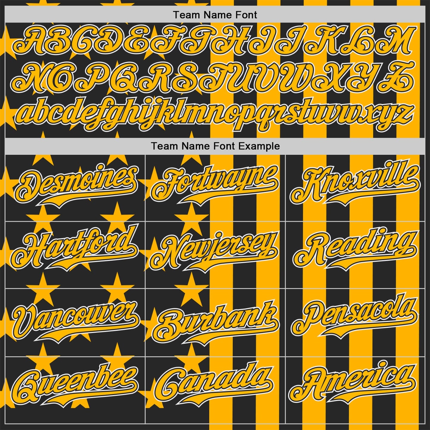 Custom Black Gold-White USA Flag Patriotic Split Stars and Stripes Authentic Baseball Jersey view 4