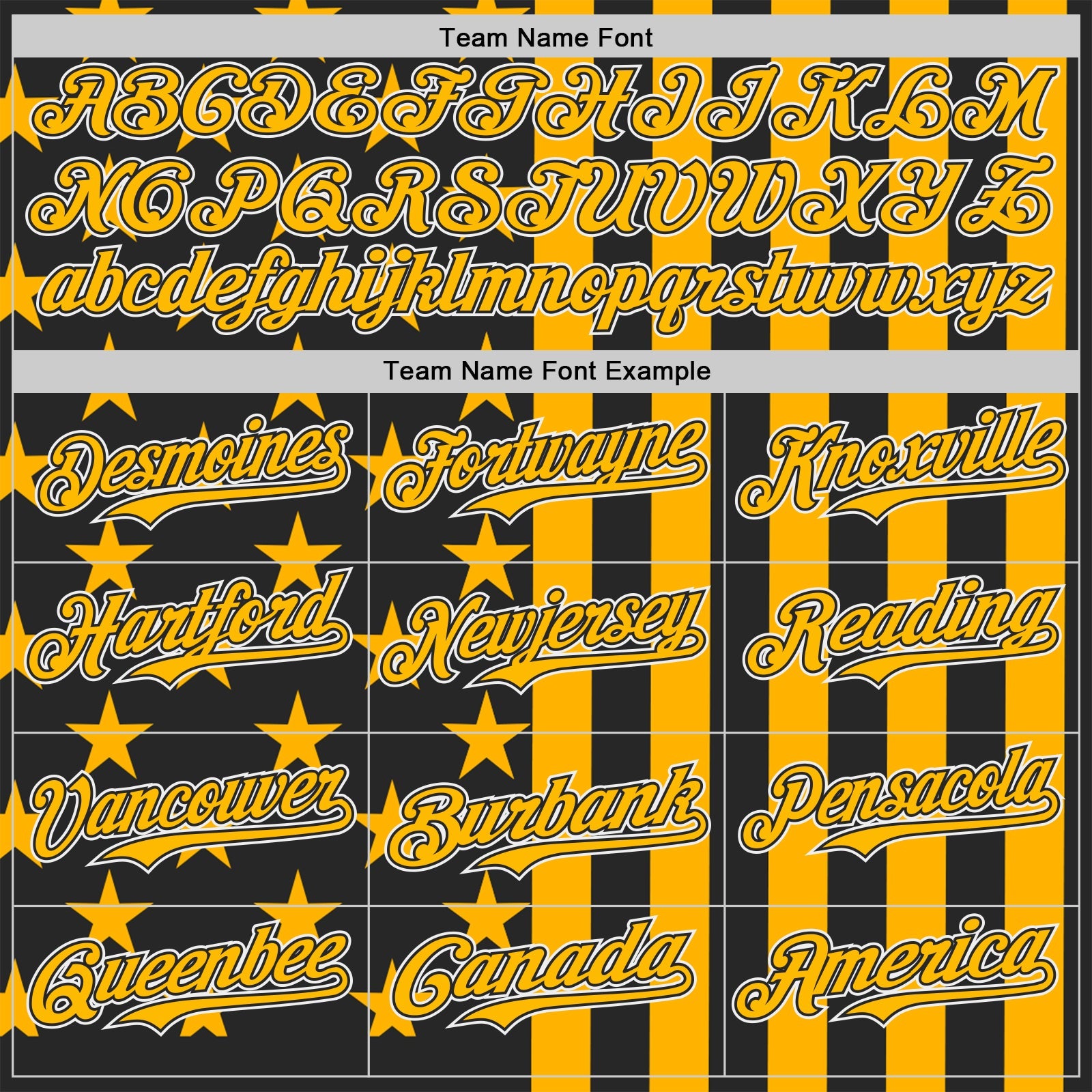 Custom Black Gold-White USA Flag Patriotic Split Stars and Stripes Authentic Baseball Jersey view 4