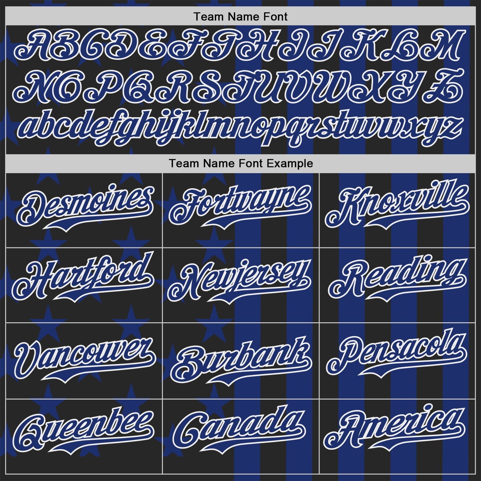 Custom Black Royal-White USA Flag Patriotic Split Stars and Stripes Authentic Baseball Jersey view 4