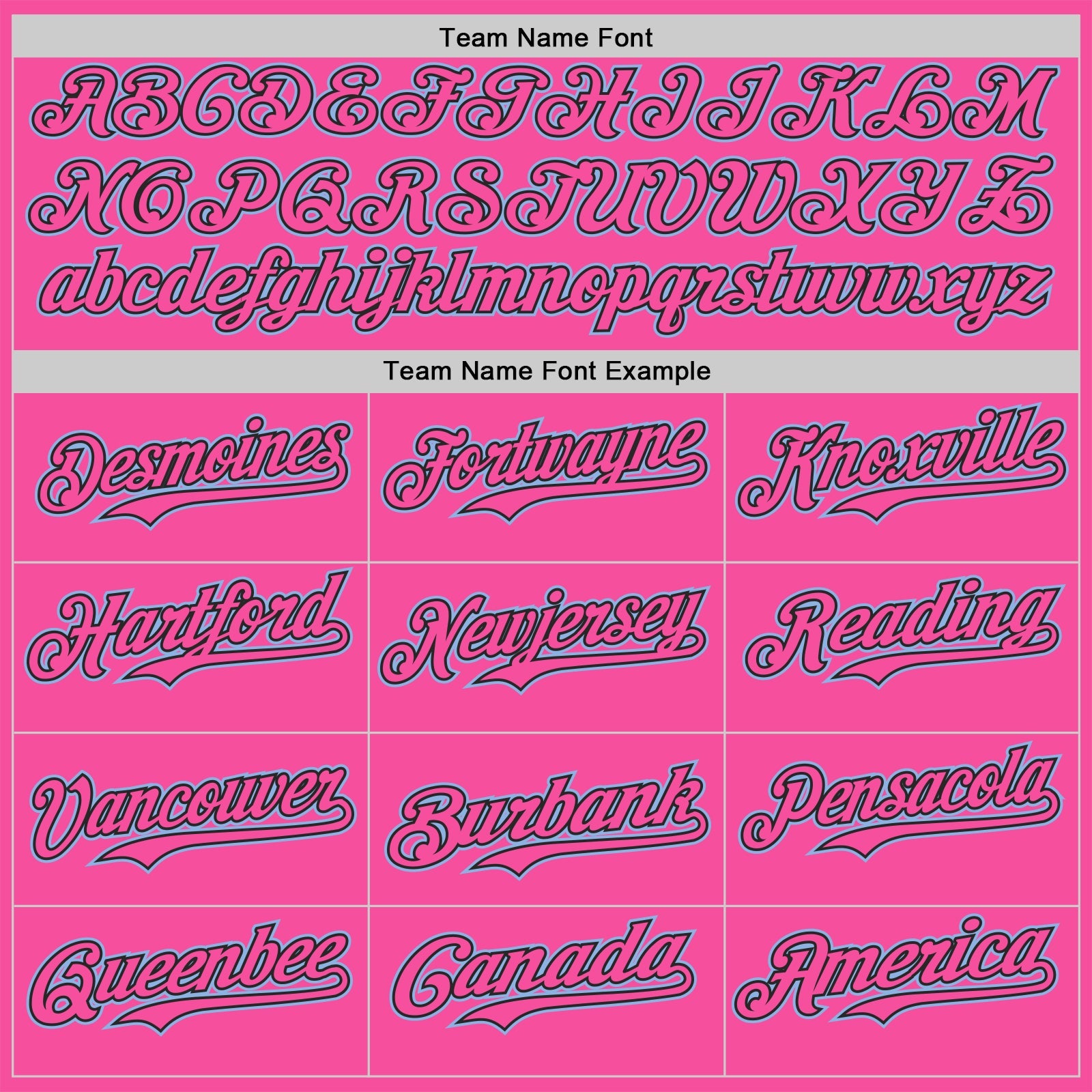 Custom Pink Black-Light Blue Two Tone USA Flag Sleeves Stars and Stripes Authentic Baseball Jersey view 4